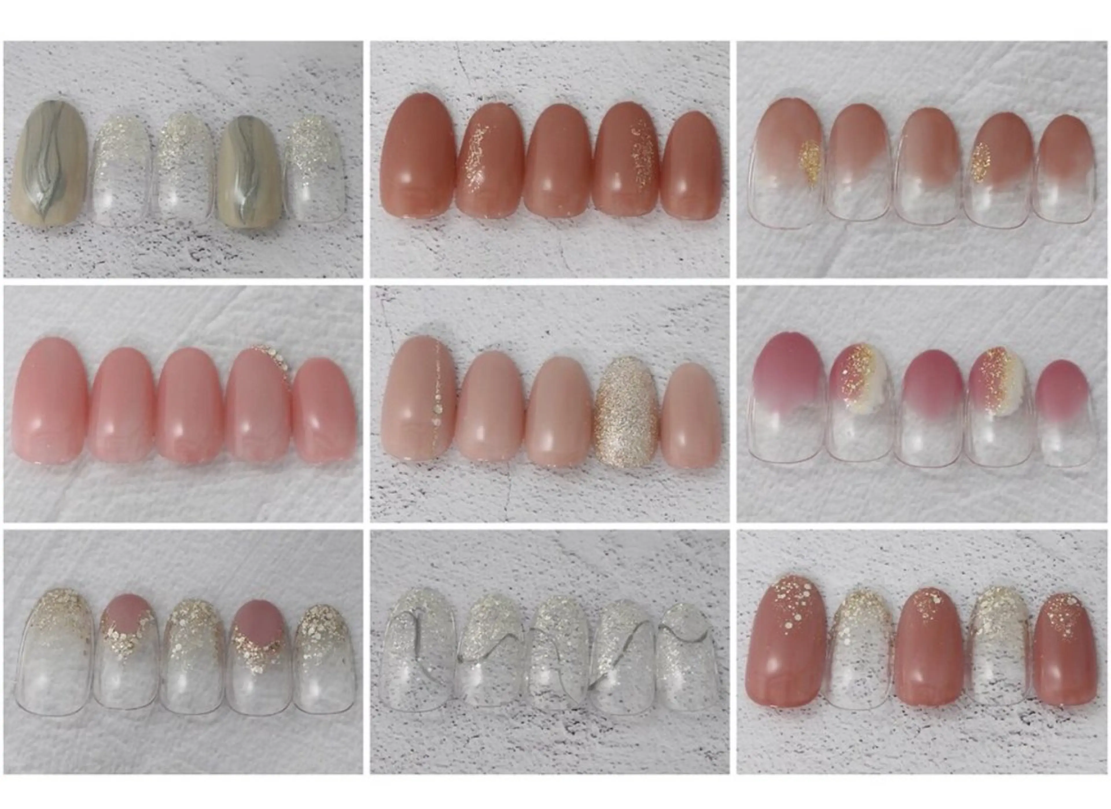 ネイル シンプルネイル クレアラルーチェ 広島店のネイルデザイン