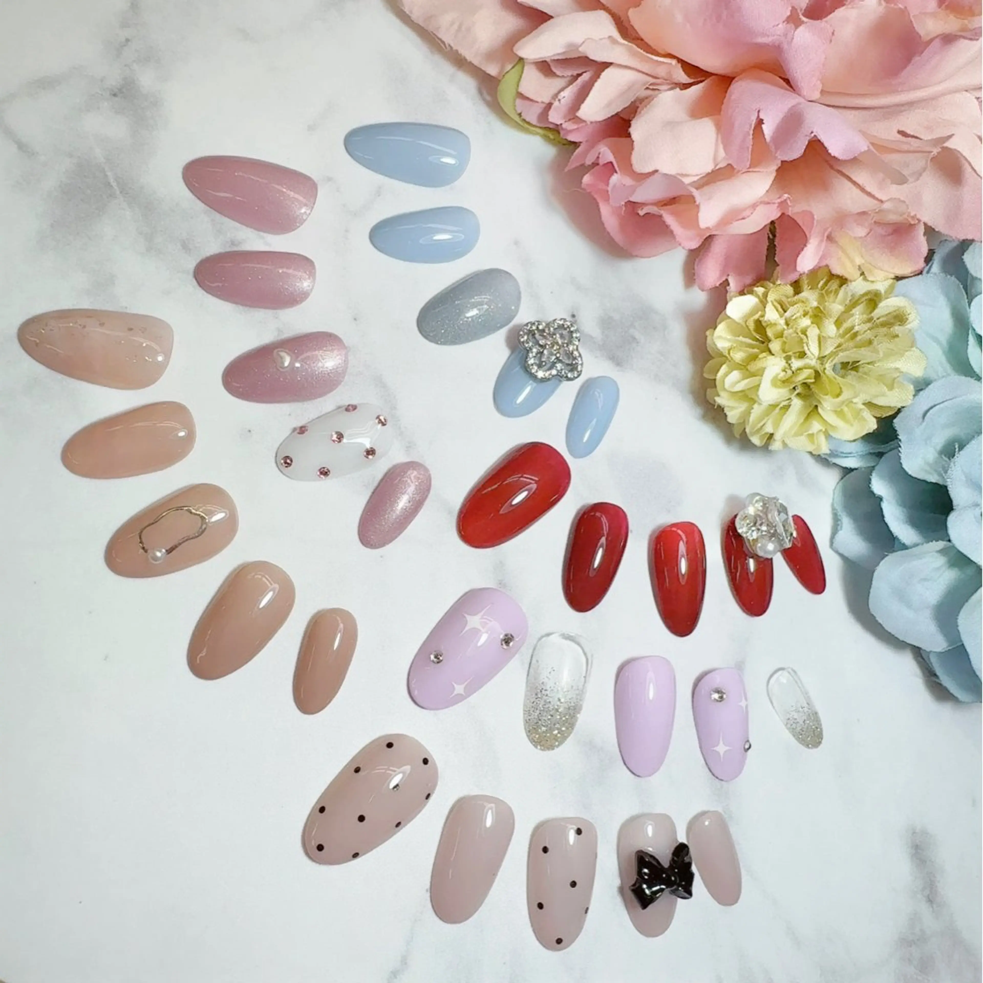 リクエスト予約🙇‍♀️12日（日）受付中！オフ有り◆フィルイン対応◆選べるデザインの写真