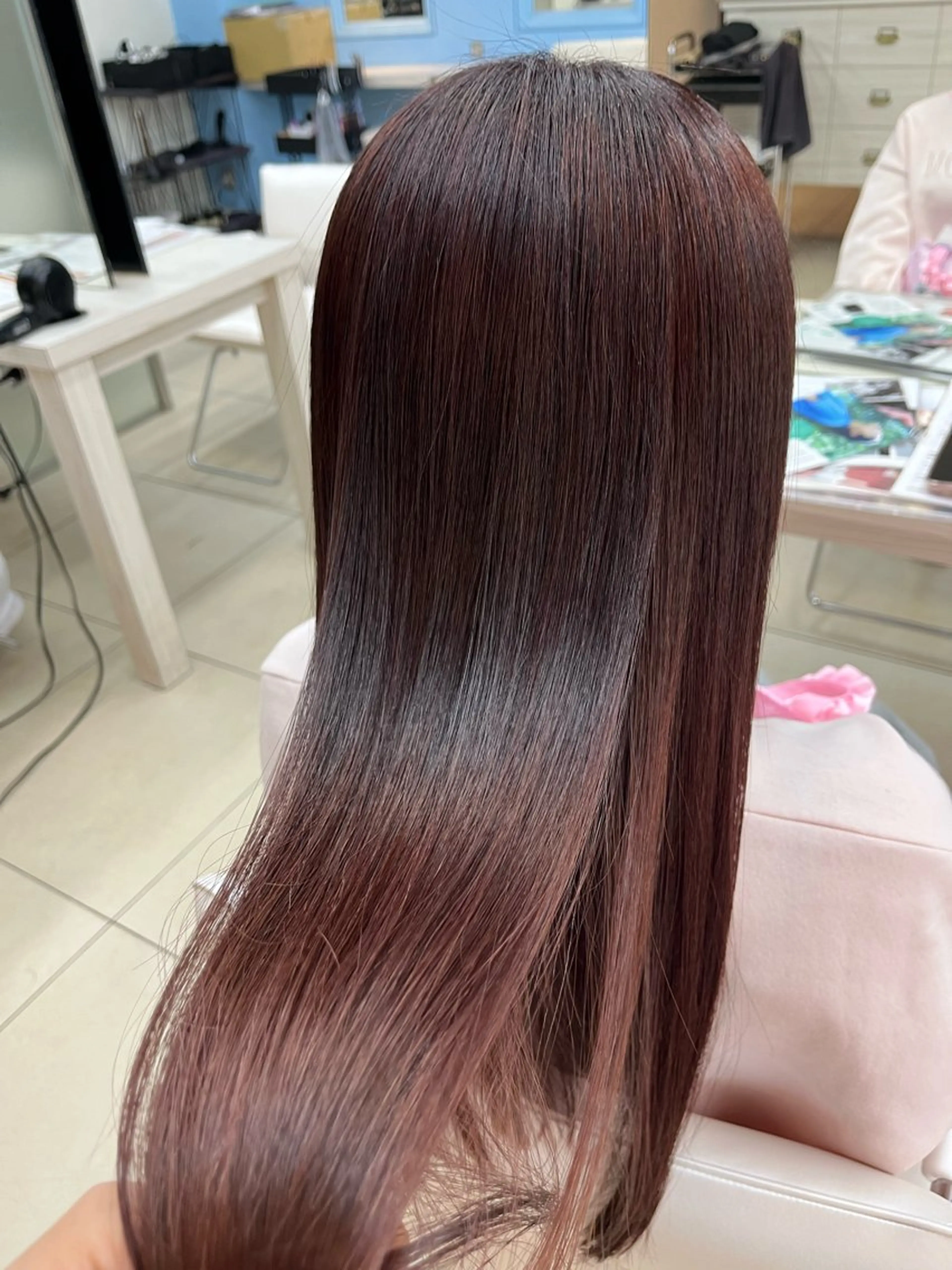 カラー ヘアカラー トリートメント おがわあすか/東橋本 透明感・愛され🥞のヘアスタイル