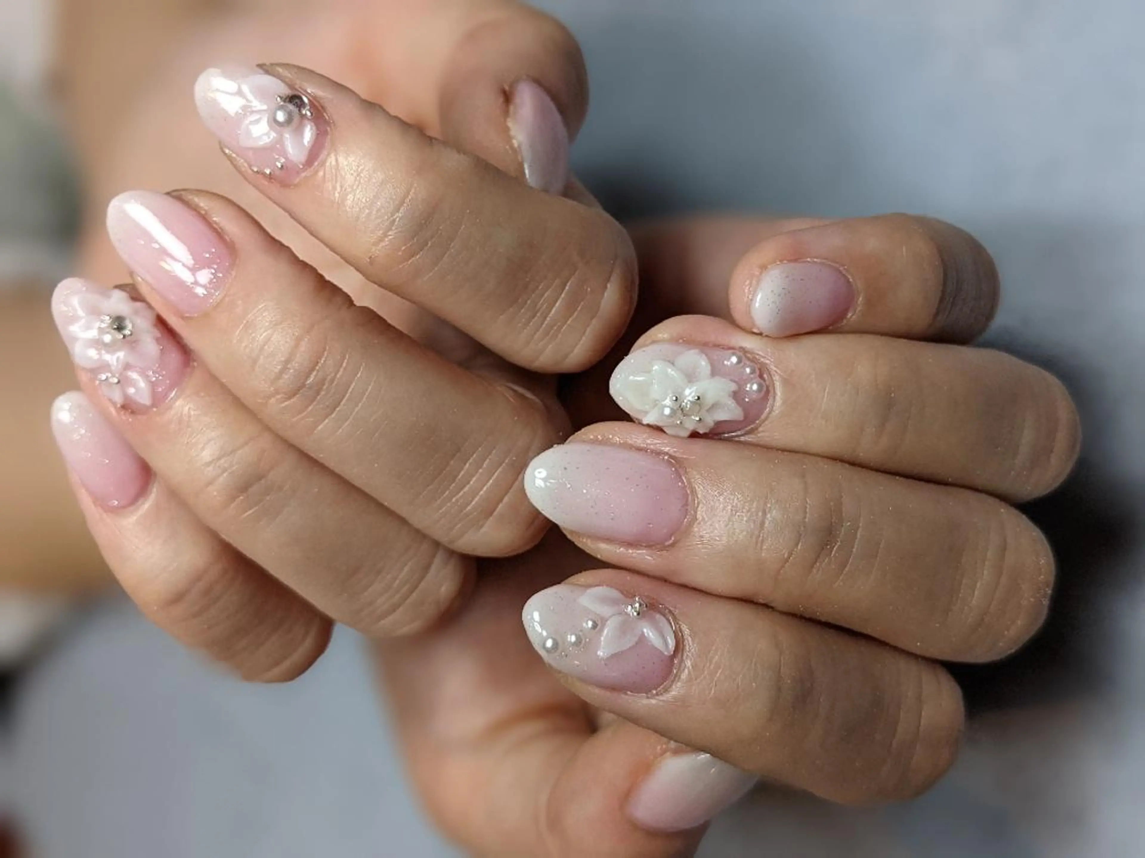 ネイル ブライダルネイル ハンドネイル Nail SIRANGANAのネイルデザイン