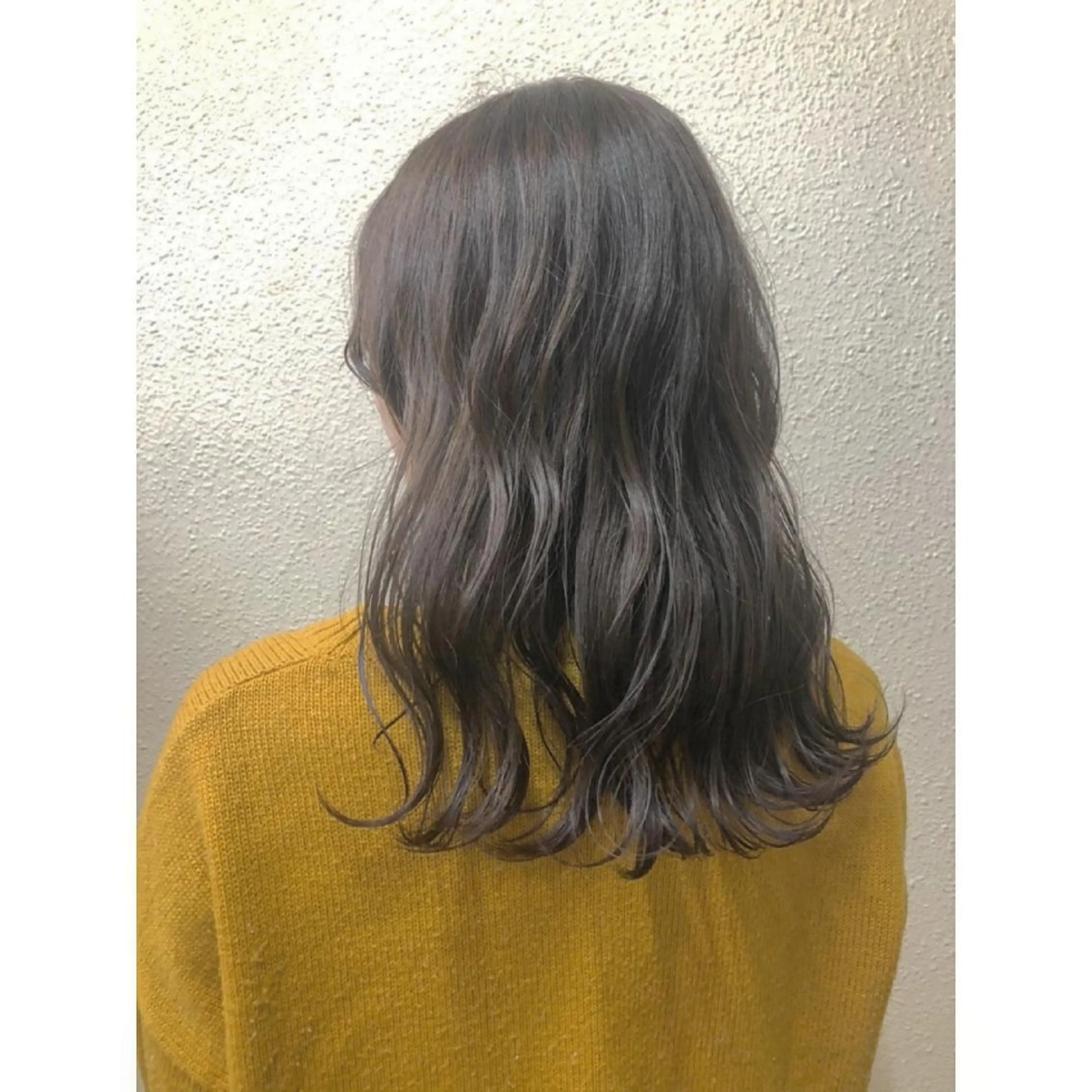 セミロング カラー ヘアアレンジ グレージュ 髪質改善サロン🍃 AIRI のヘアスタイル