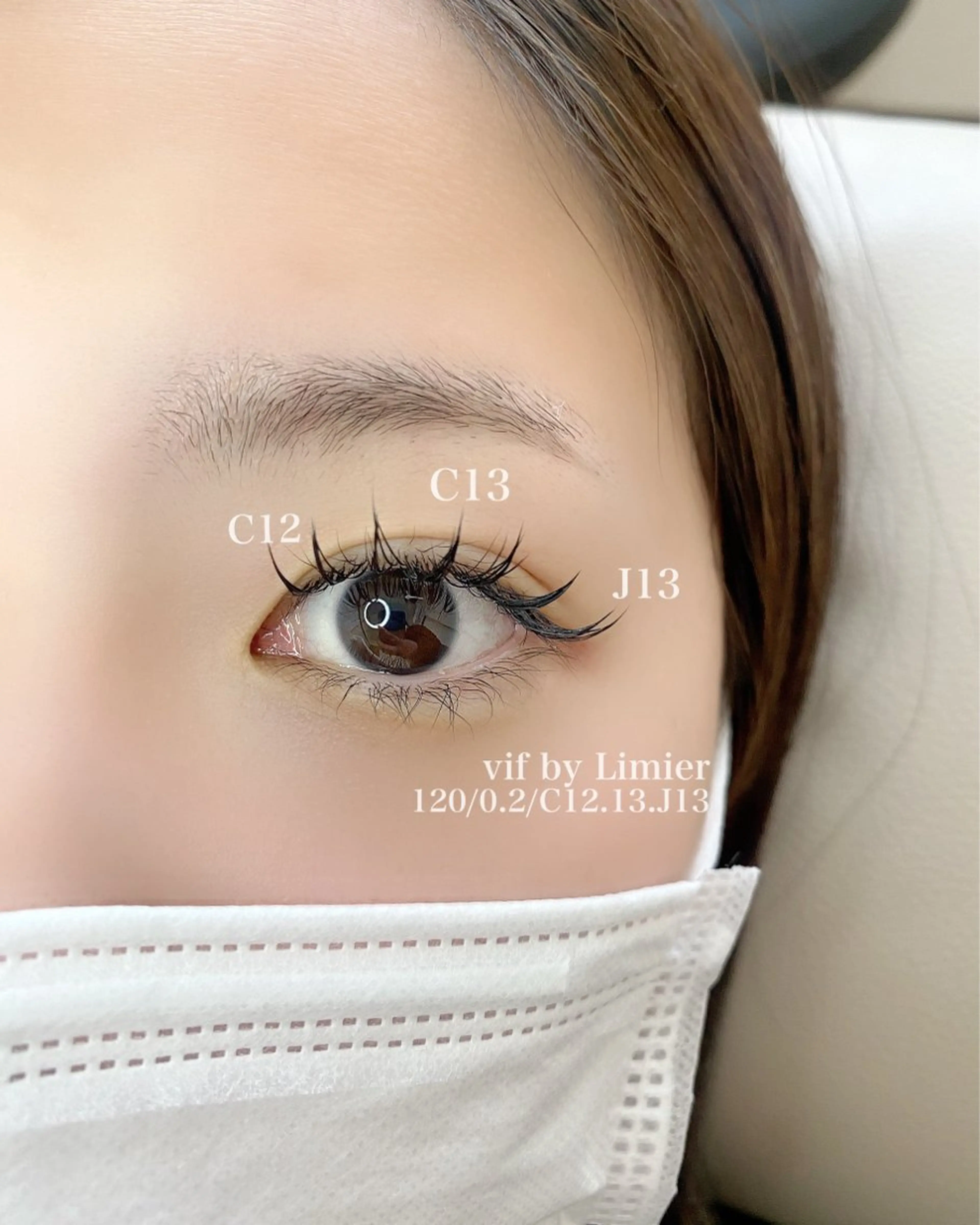 マツエク・マツパ vif mikuのマツエク・マツパデザイン