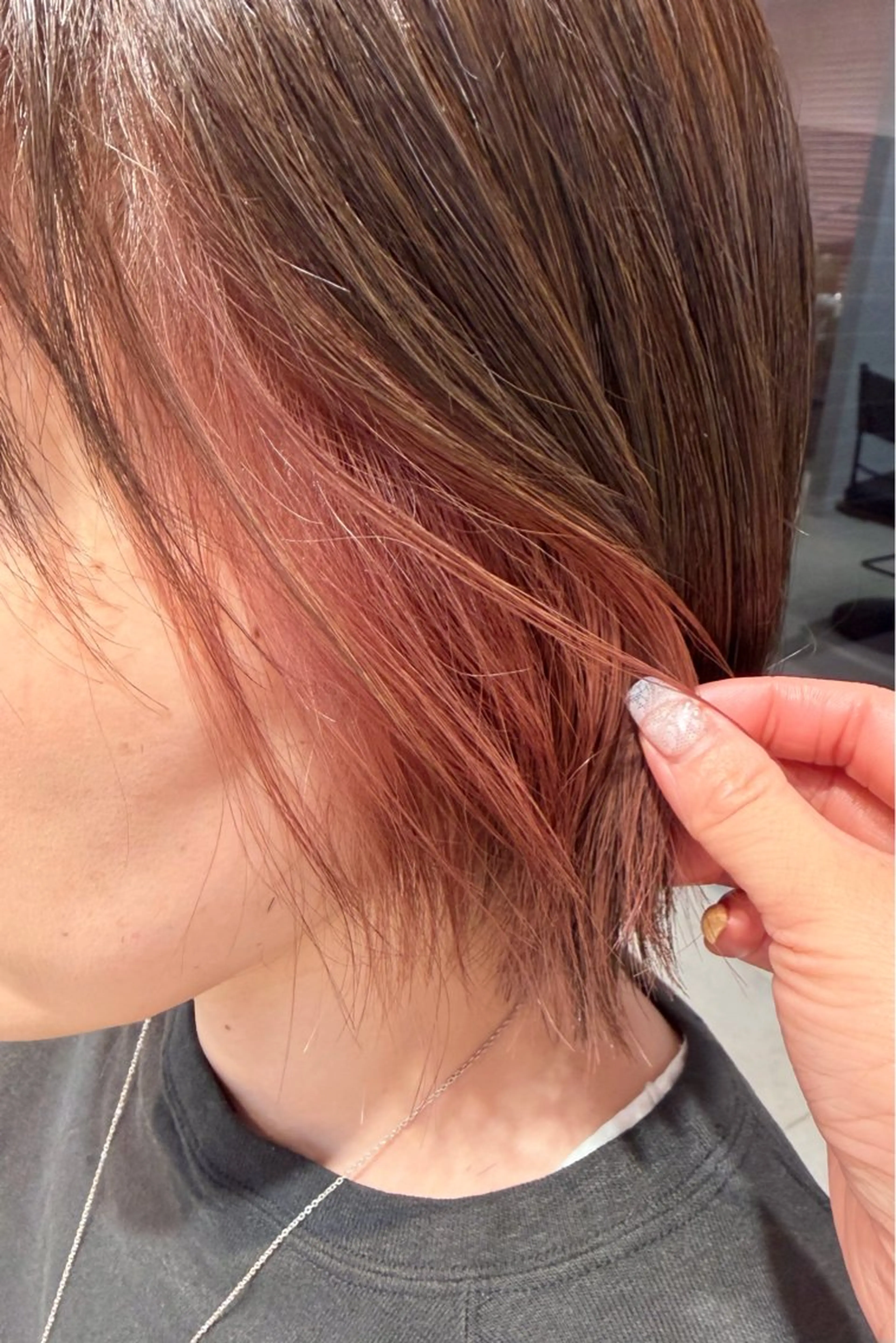 カラー ヘアカラー karin/ ボブ♡レイヤー♡のヘアスタイル