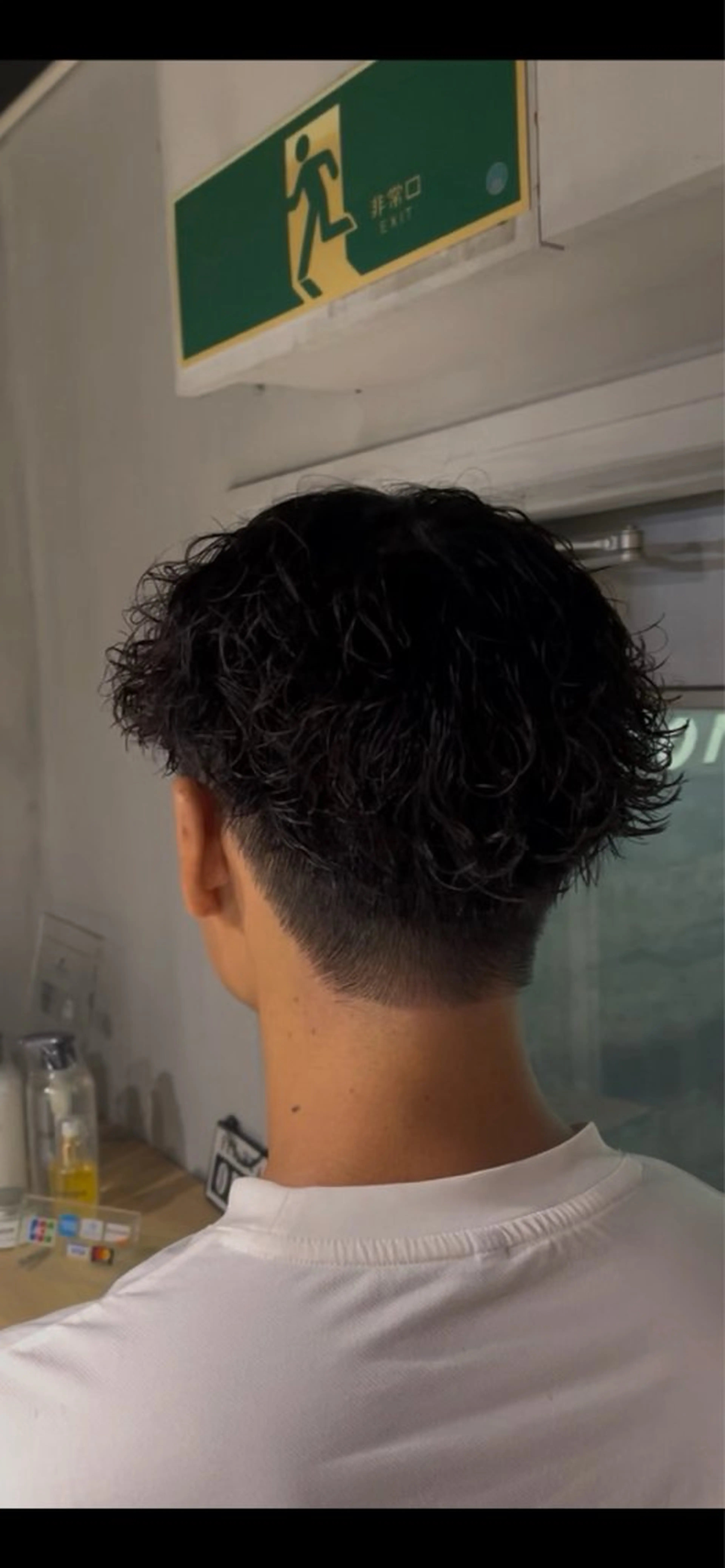 パーマ メンズ カット パーマ 川越ハイトーン🧸 Yumaのヘアスタイル