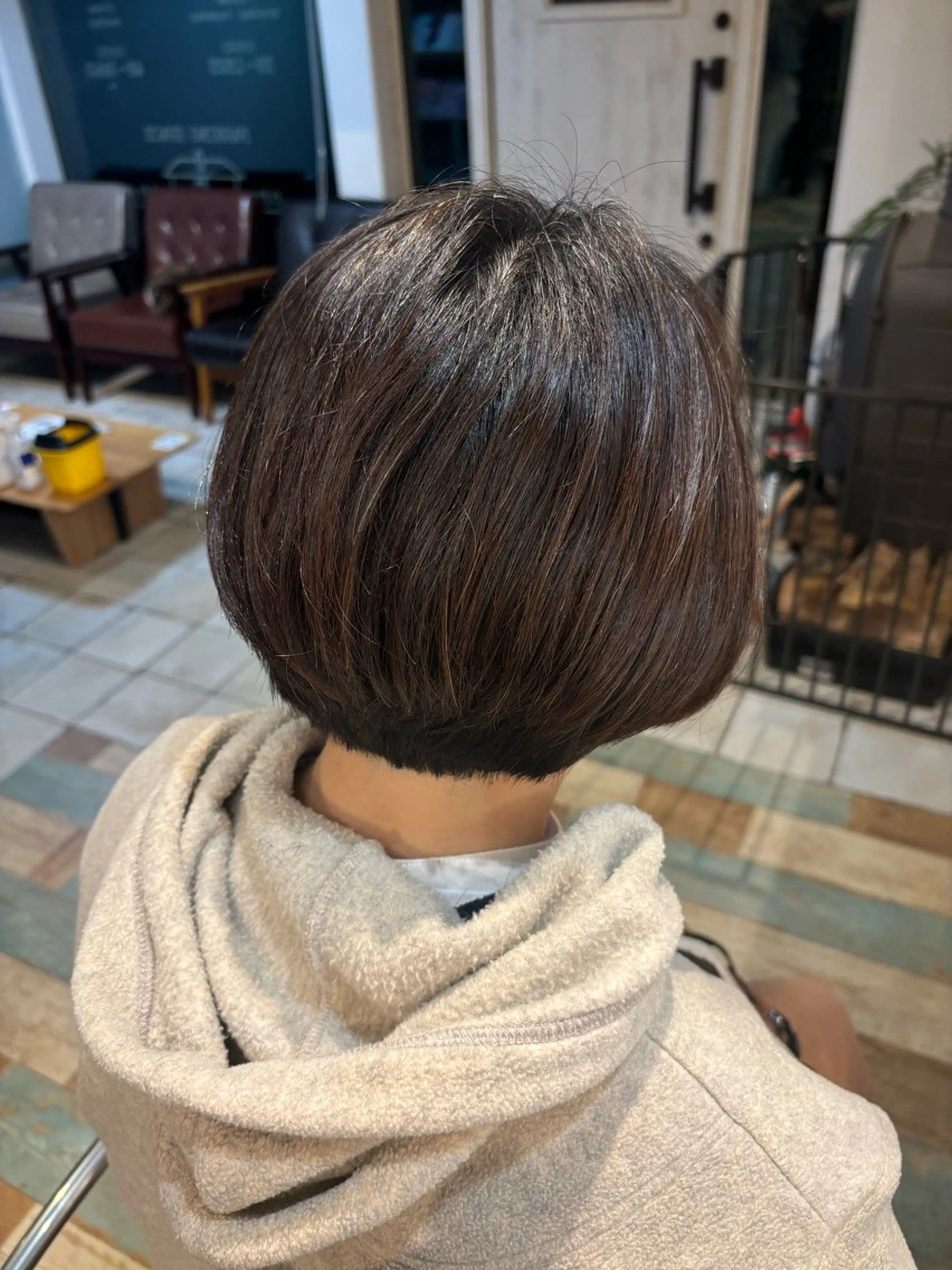ショート ショートボブ ボブ ショートヘア artique 来実のヘアスタイル