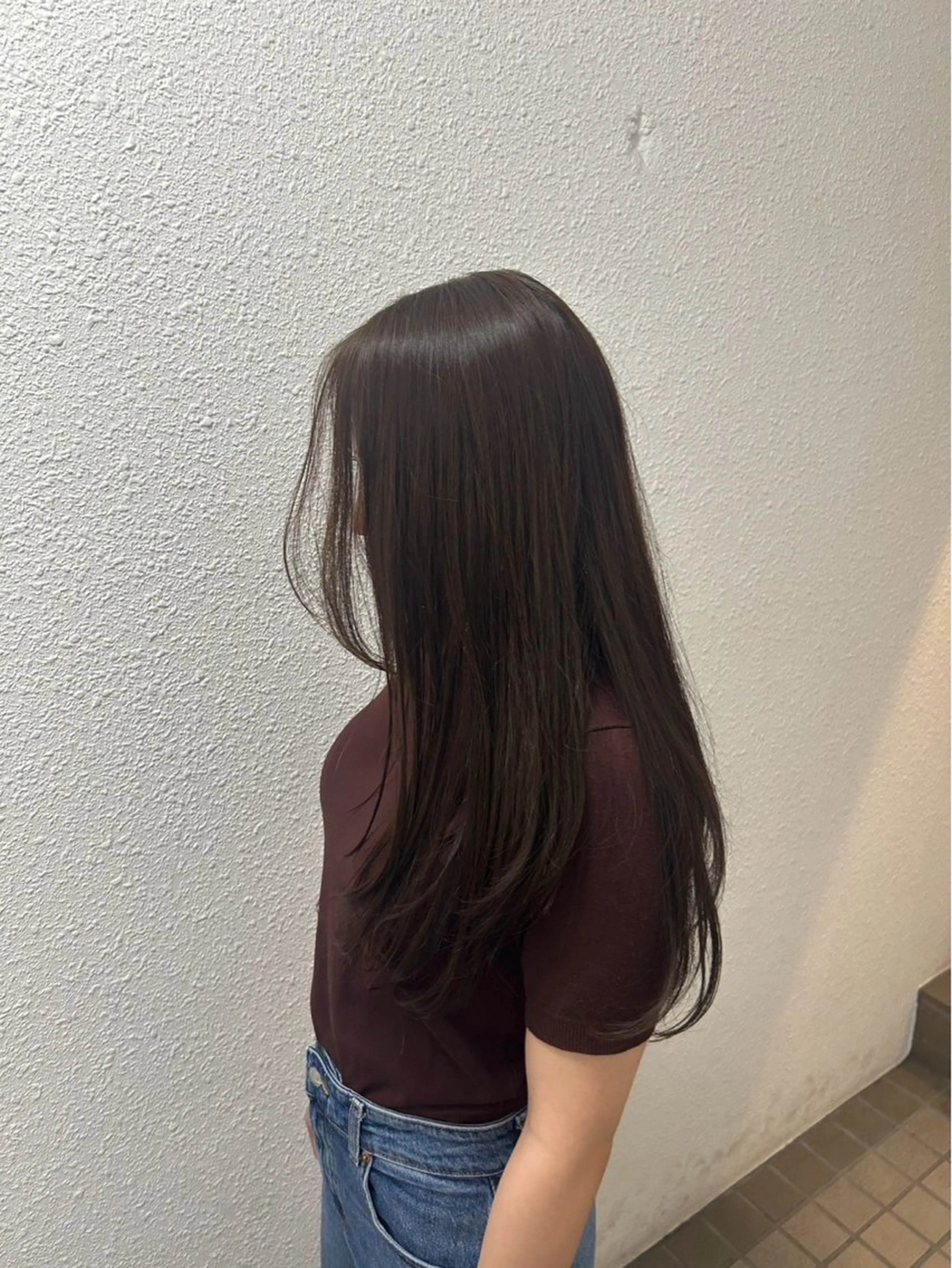 ロング カラー 吉田 和/縮毛矯正/ ダブルカラーのヘアスタイル