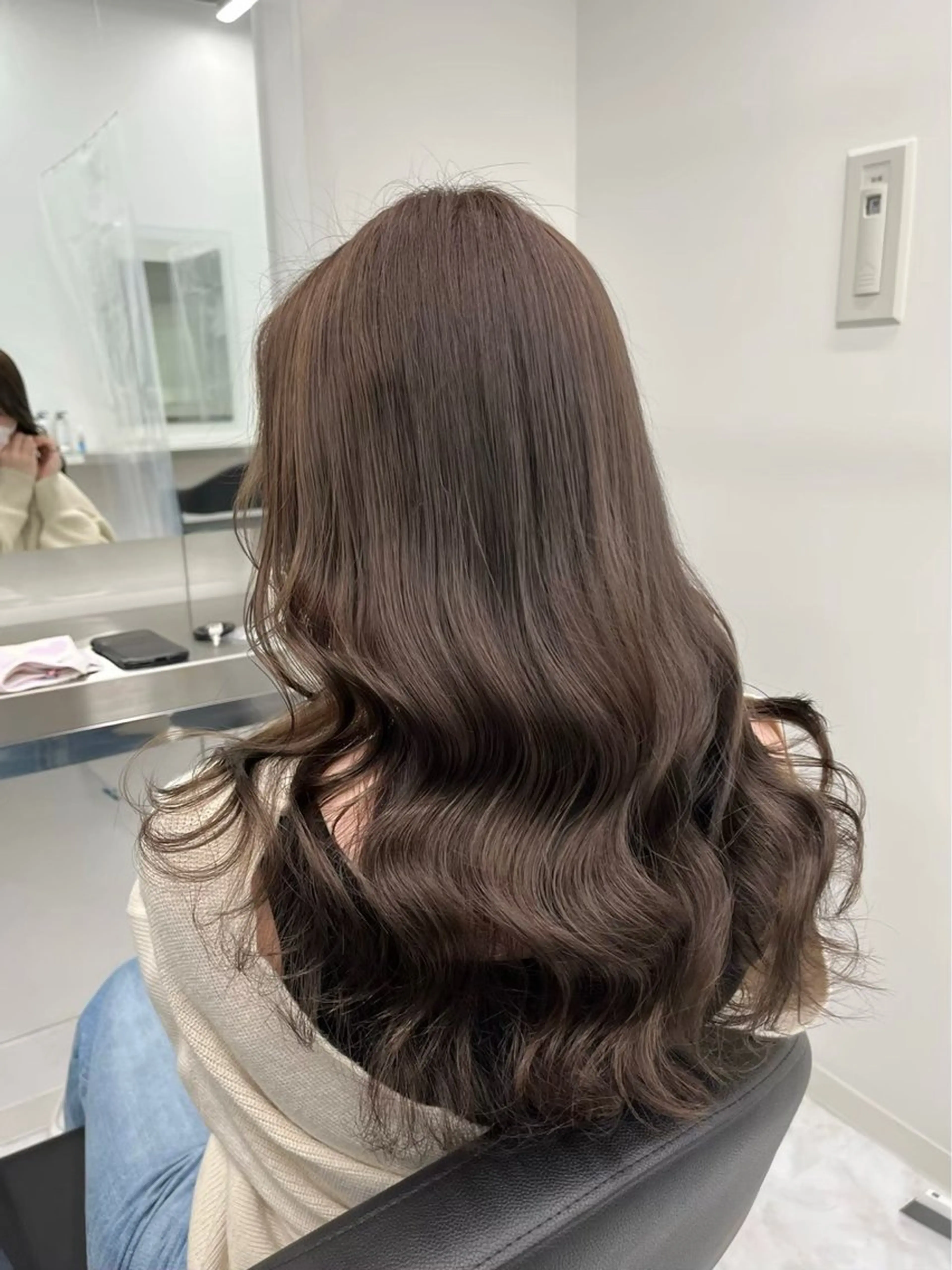 ロング カラー BABY 艶髪暗髪ヘア💖達人のヘアスタイル