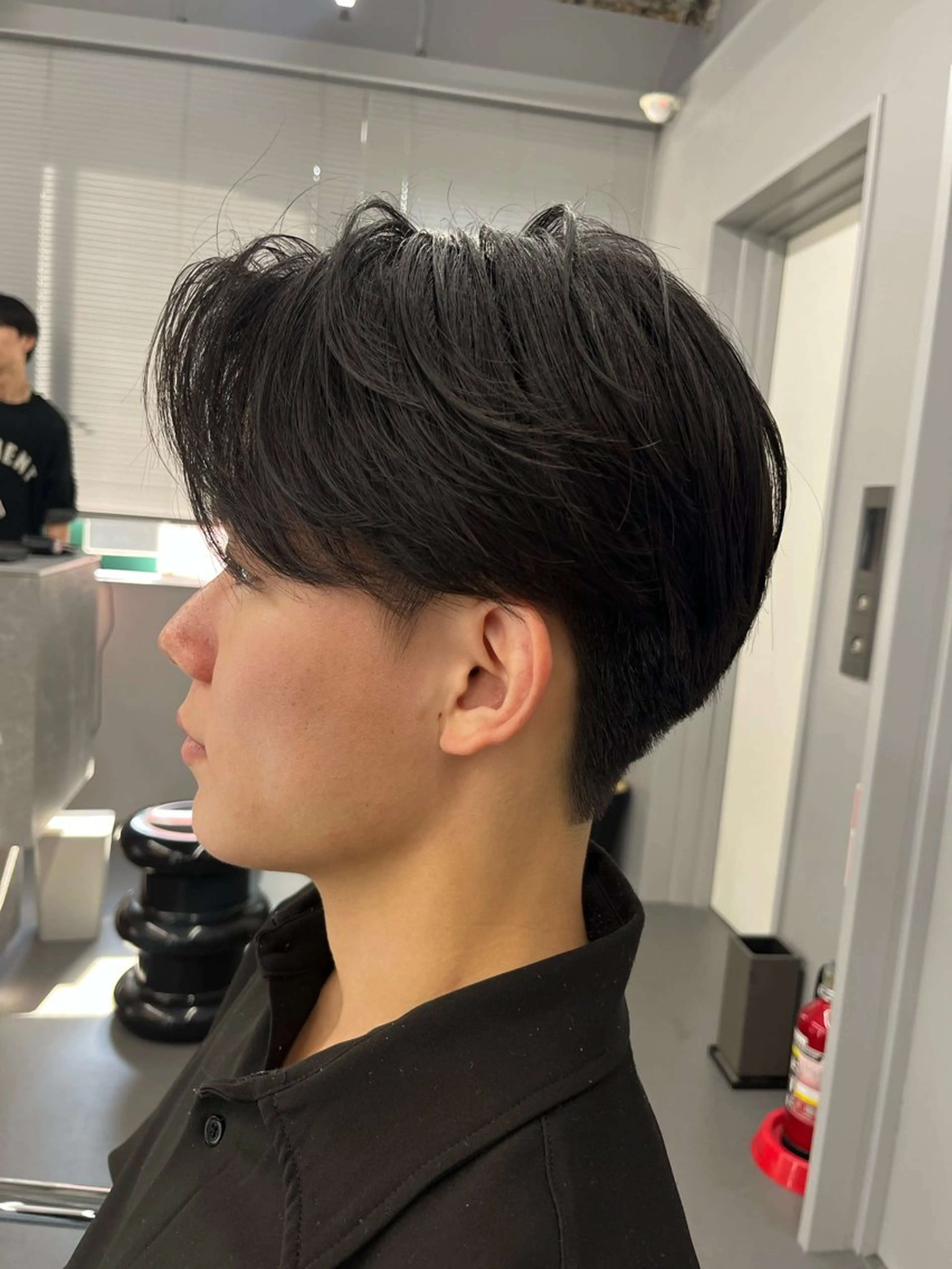 パーマ メンズ カット パーマ アイカ🐺 ナチュラル韓国ヘアのヘアスタイル