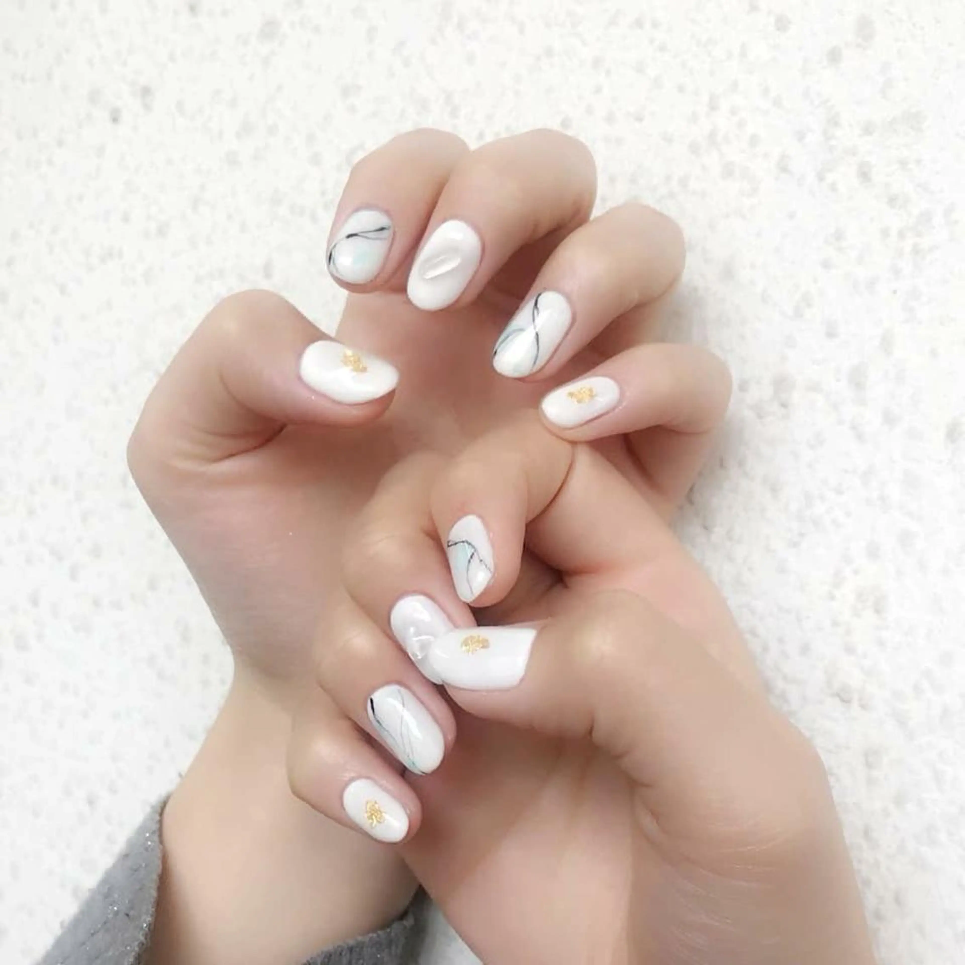 ネイル ハンドネイル ハンドケア lylynail YUUKAのネイルデザイン