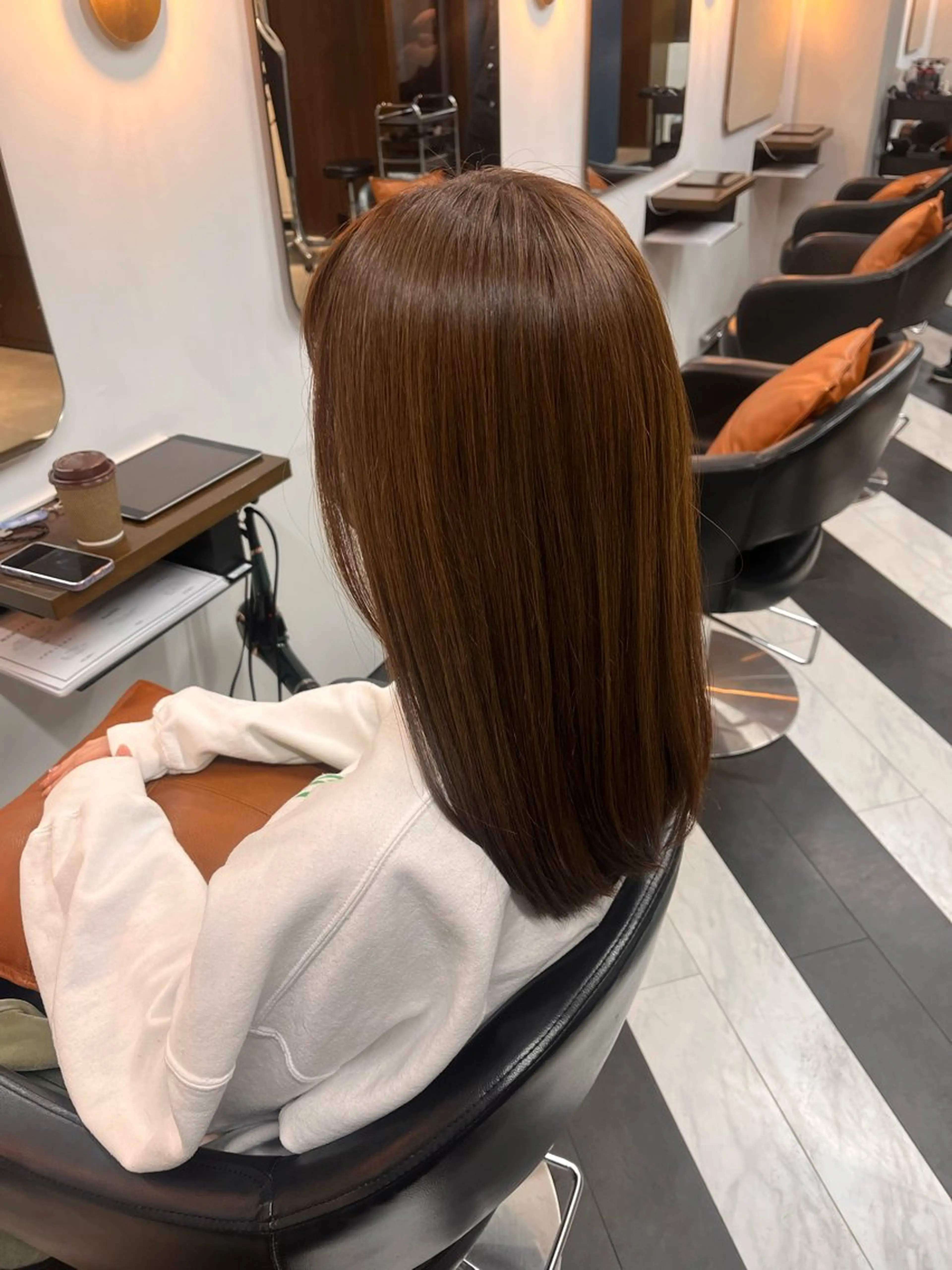 ミディアム カラー 💫似合わせカット 💫かずはのヘアスタイル