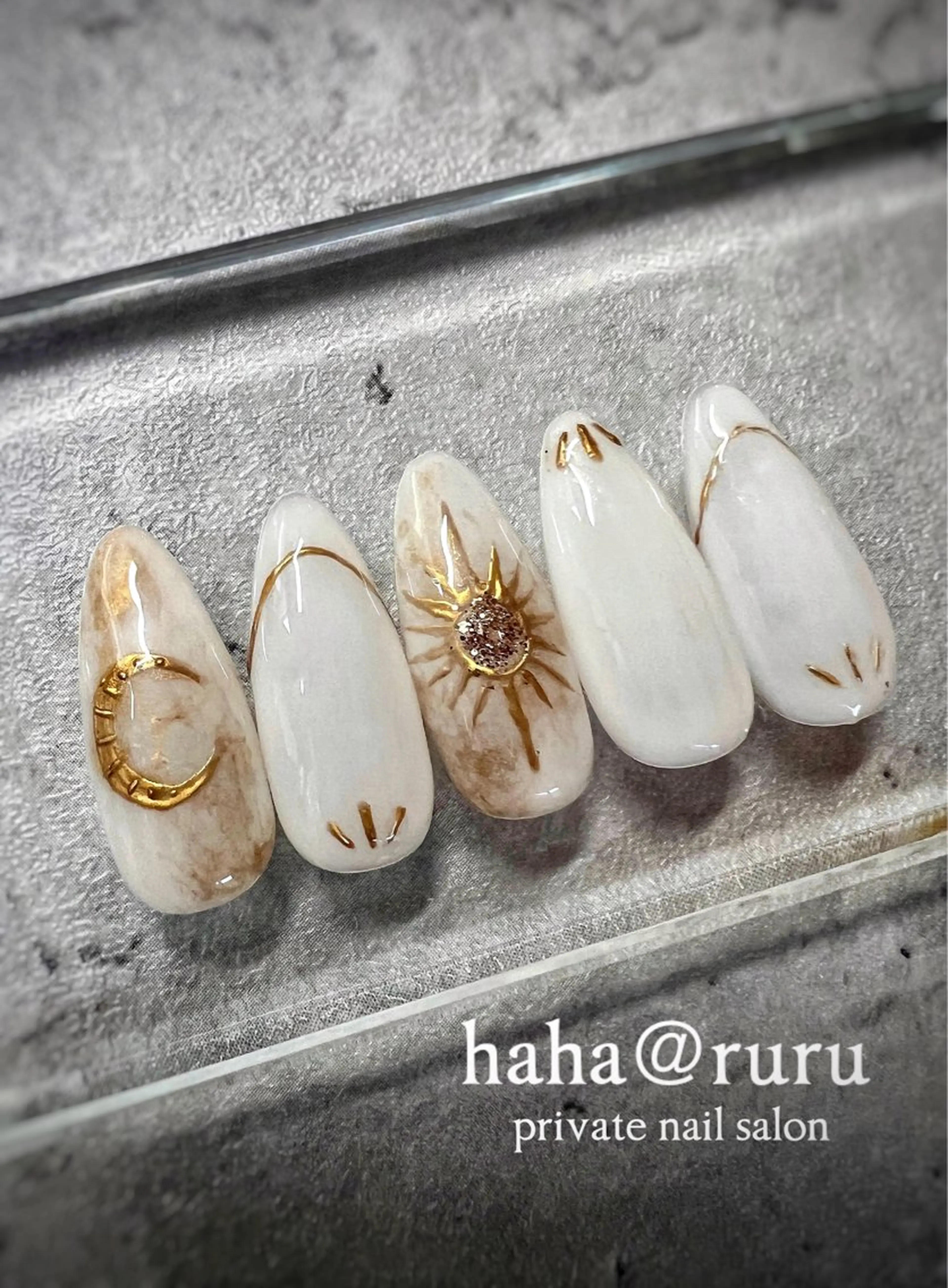 ネイル haha@ ruruのネイルデザイン