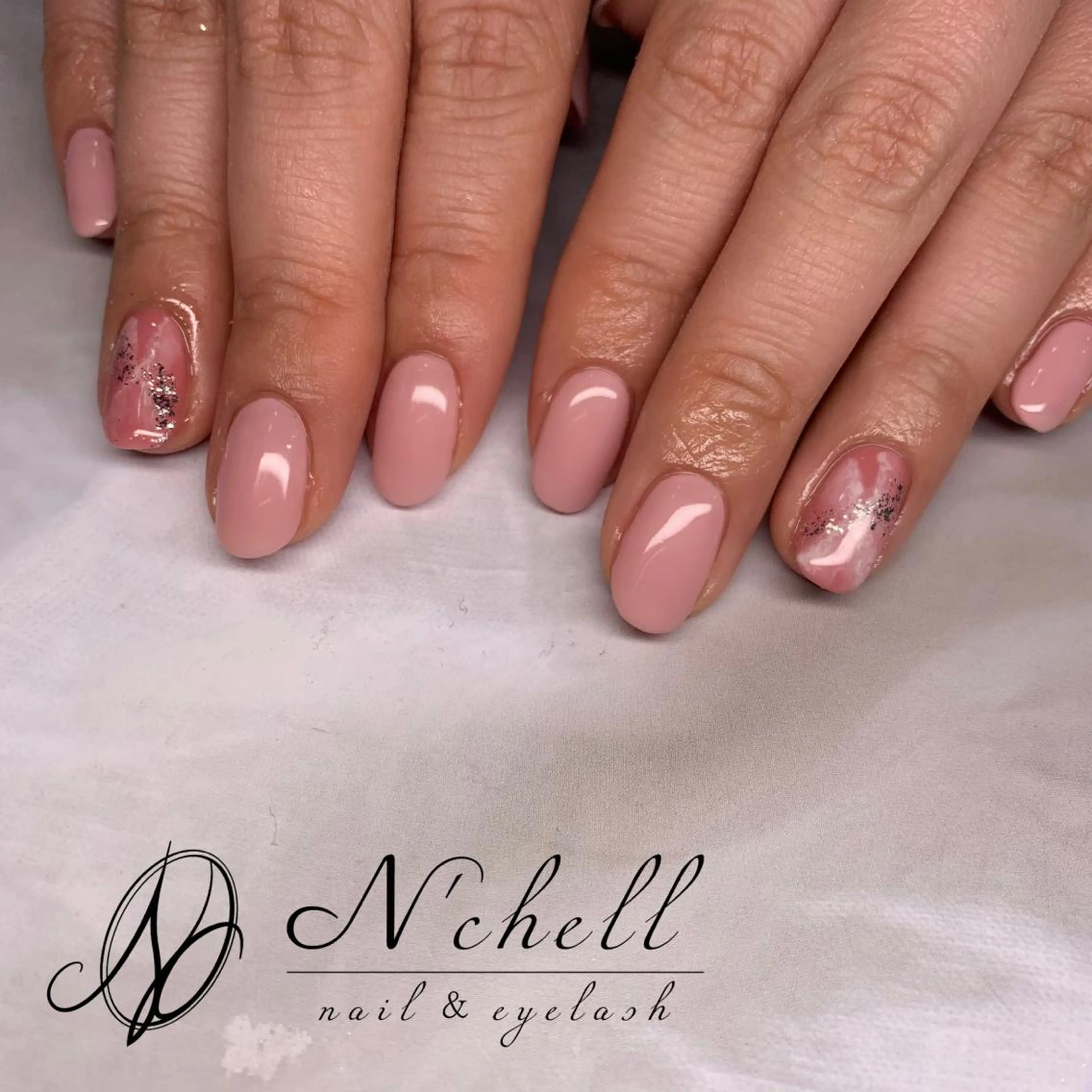 ネイル アートネイル グラデーション ワンカラーネイル Nailist Minekiのネイルデザイン