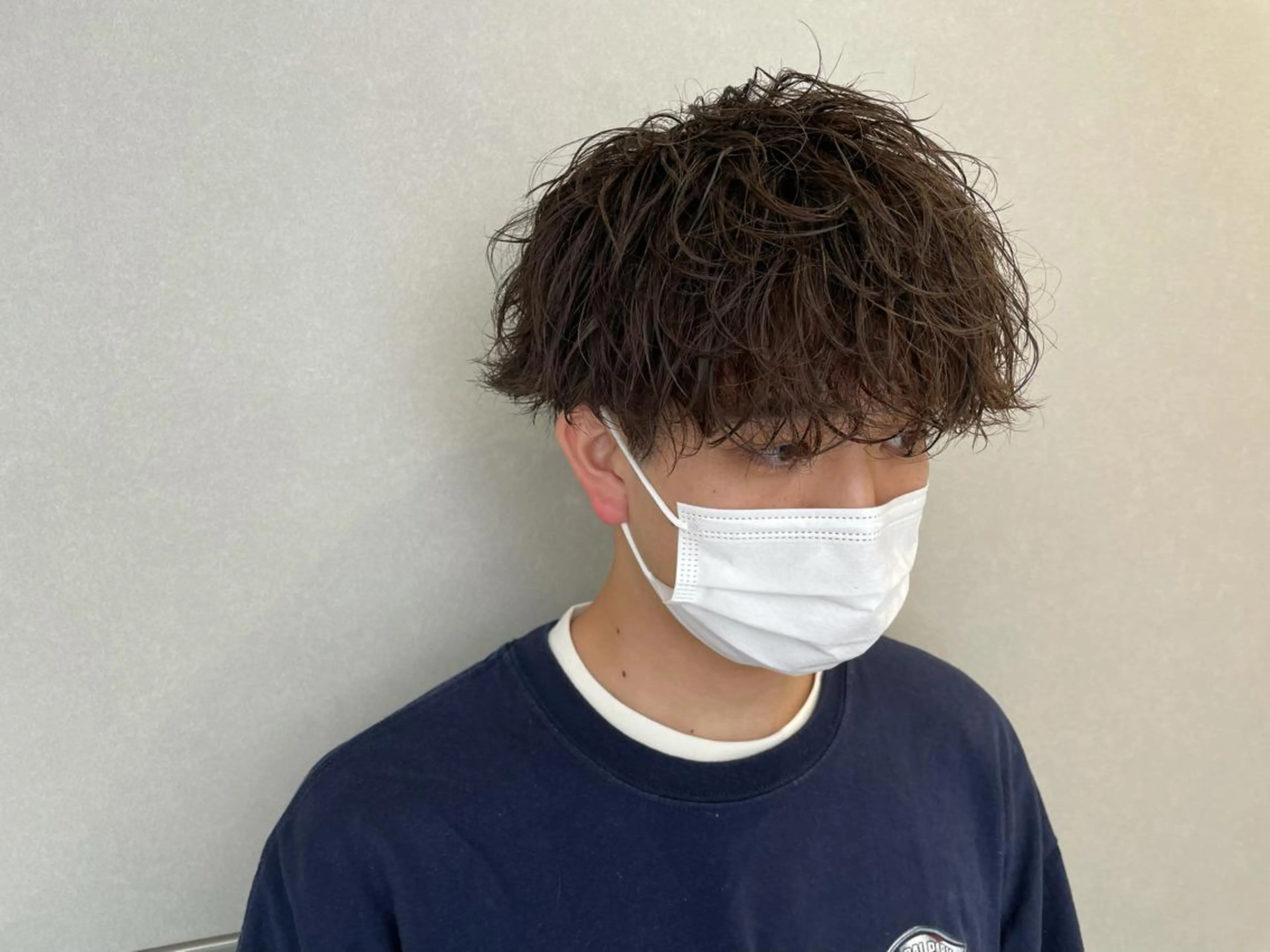 パーマ 熊本メンズ 特化美容師林卓真のヘアスタイル