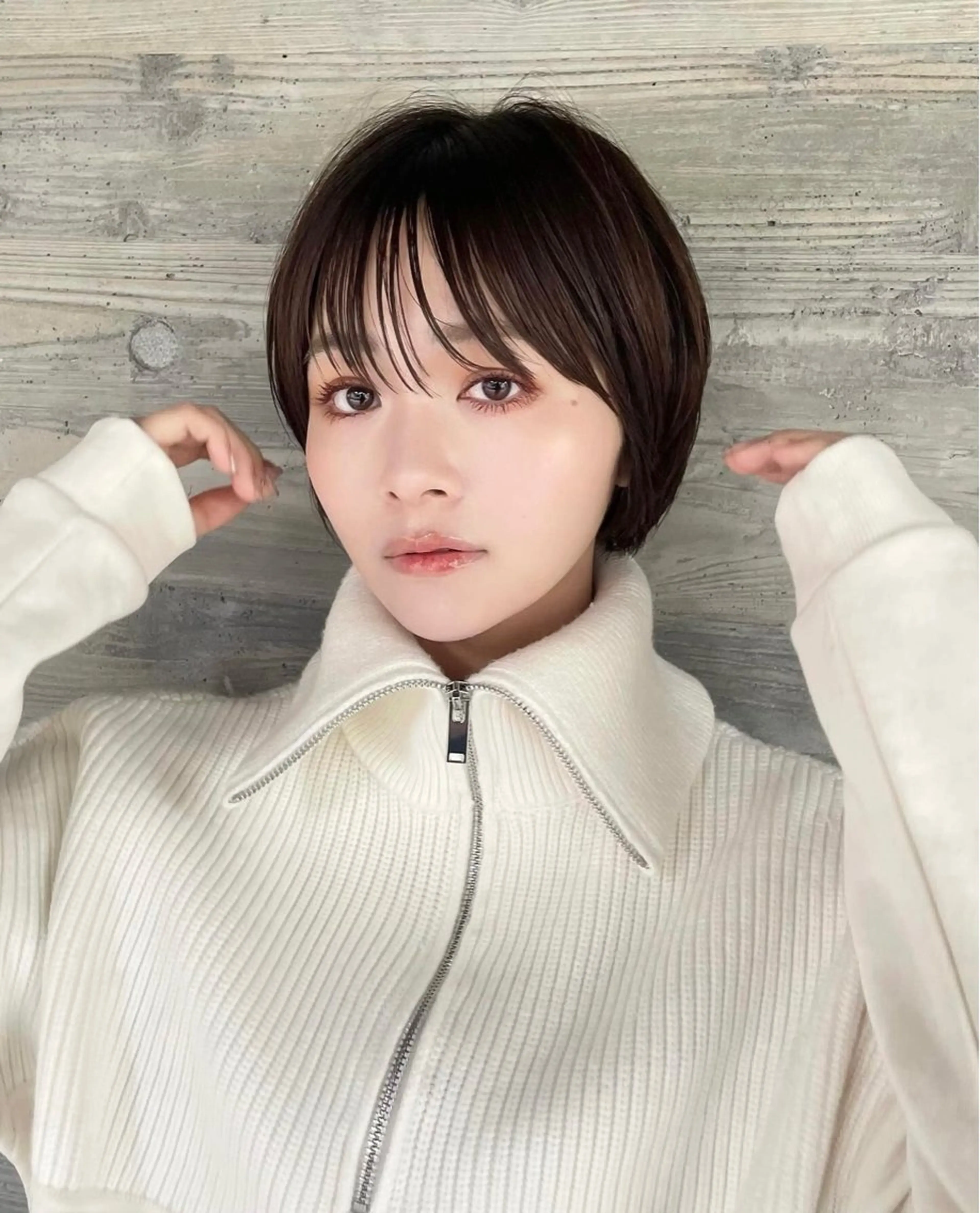 ショート カラー ショートヘア 撮影モデル様募集 直樹のヘアスタイル