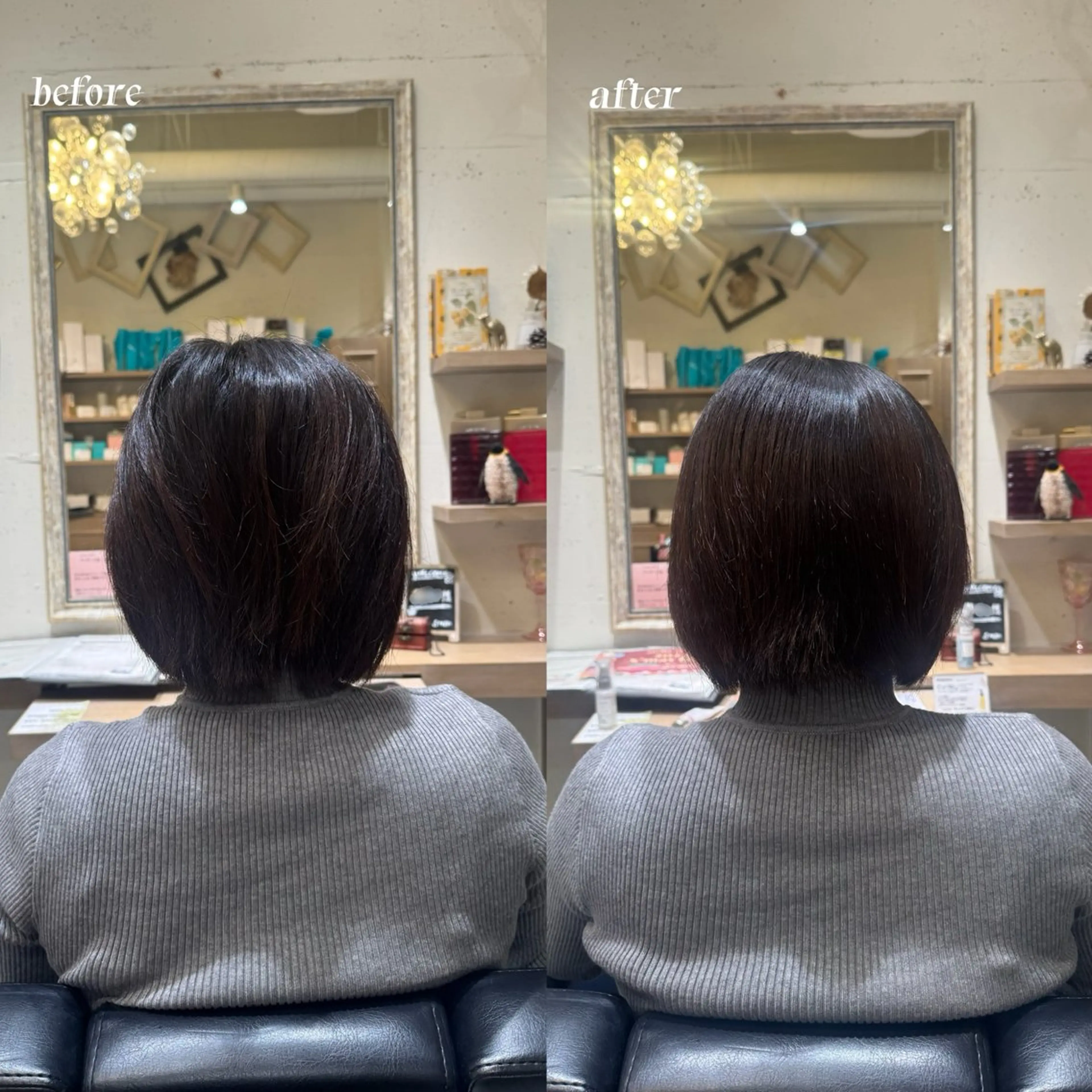 ショート ヘッドスパ 𝐦𝐚𝐨🐈‍⬛ 🎀髪質改善/艶髪のヘアスタイル