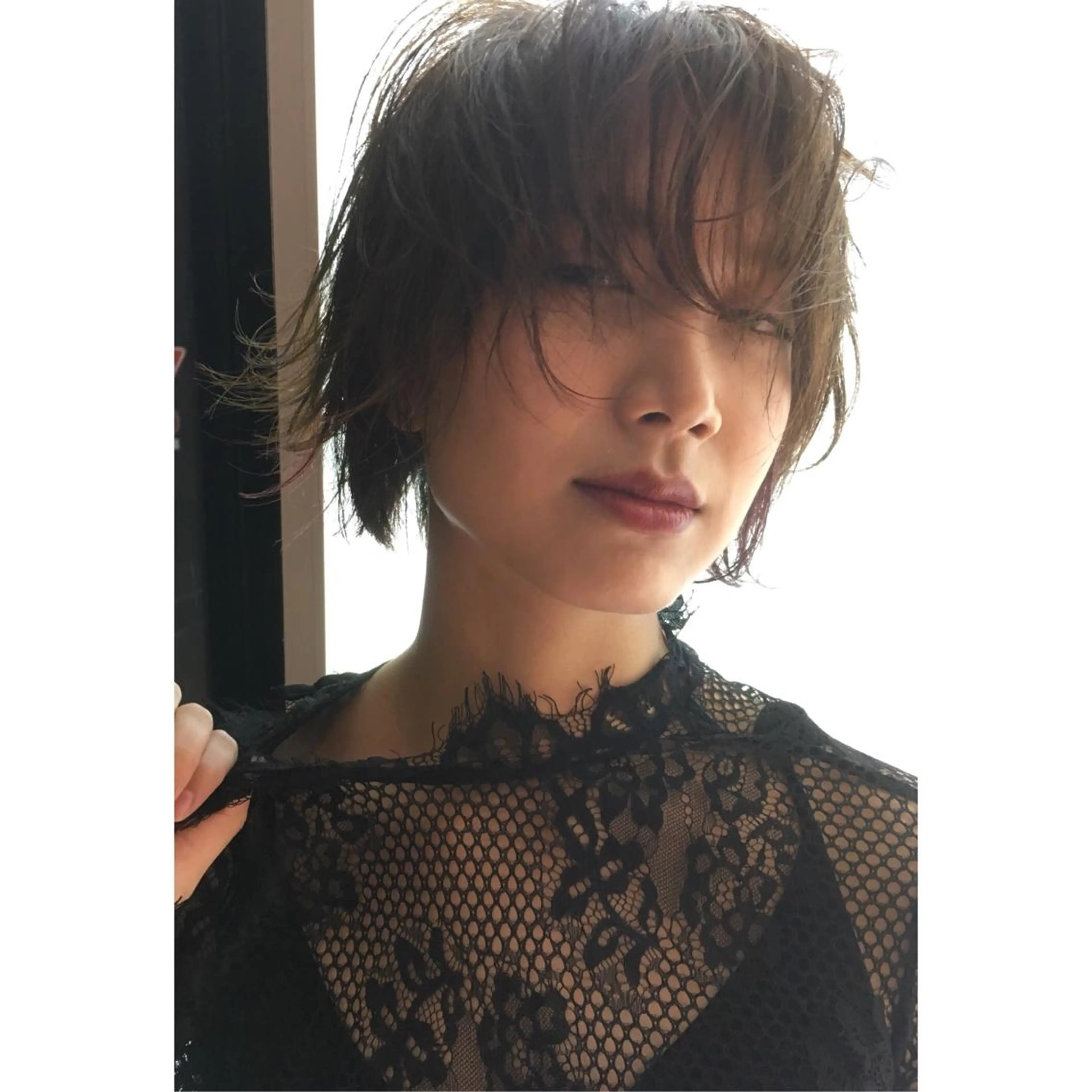 ショート カット ヘアカラー graxi'    グラシー所属・ブリーチ/ハイトーン SERINAのヘアスタイル