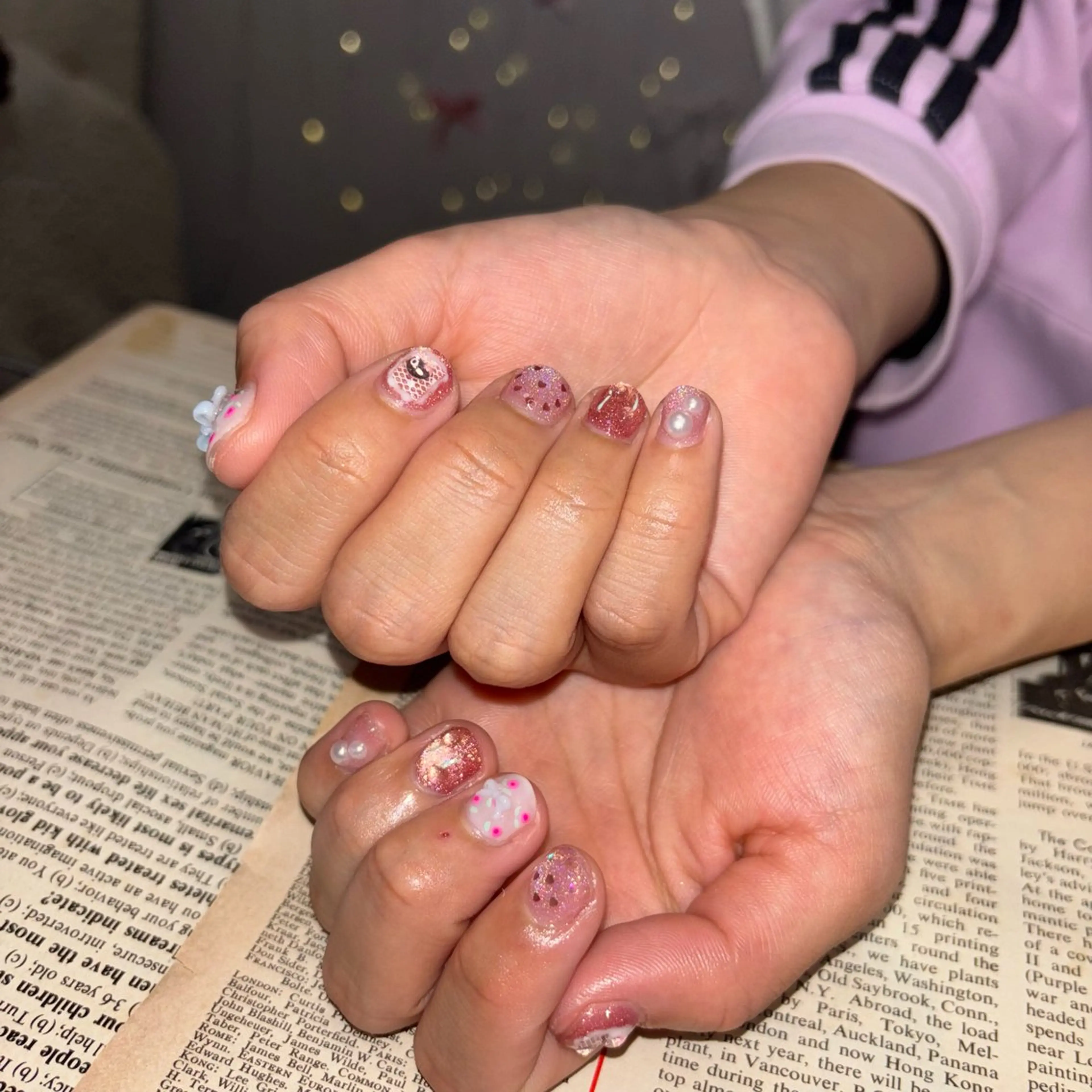 ネイル ぽっぷん satomiのネイルデザイン