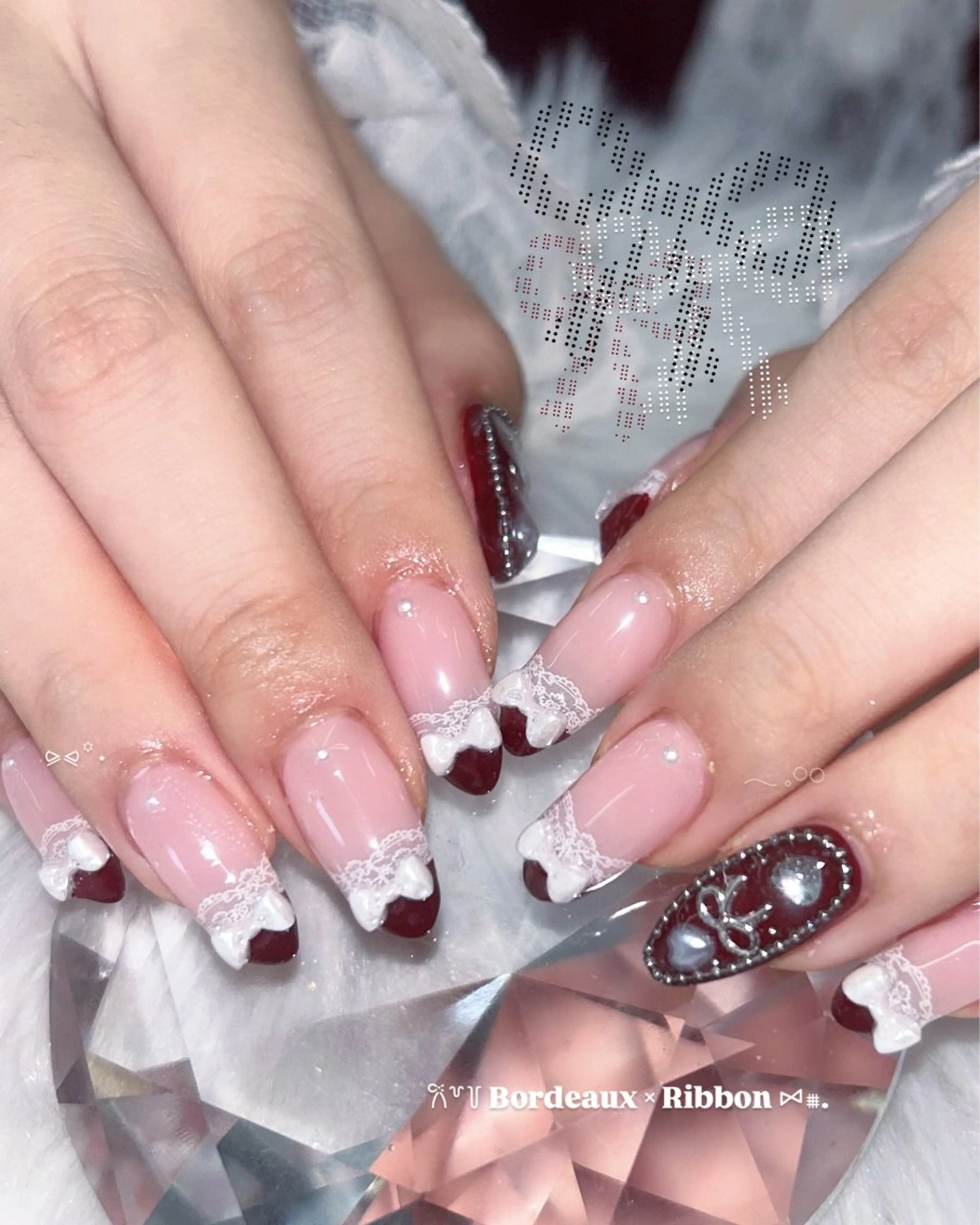 ネイル ハンドネイル ハンドケア Basic本厚木店 Mahiroᙏ̤̫͚のネイルデザイン