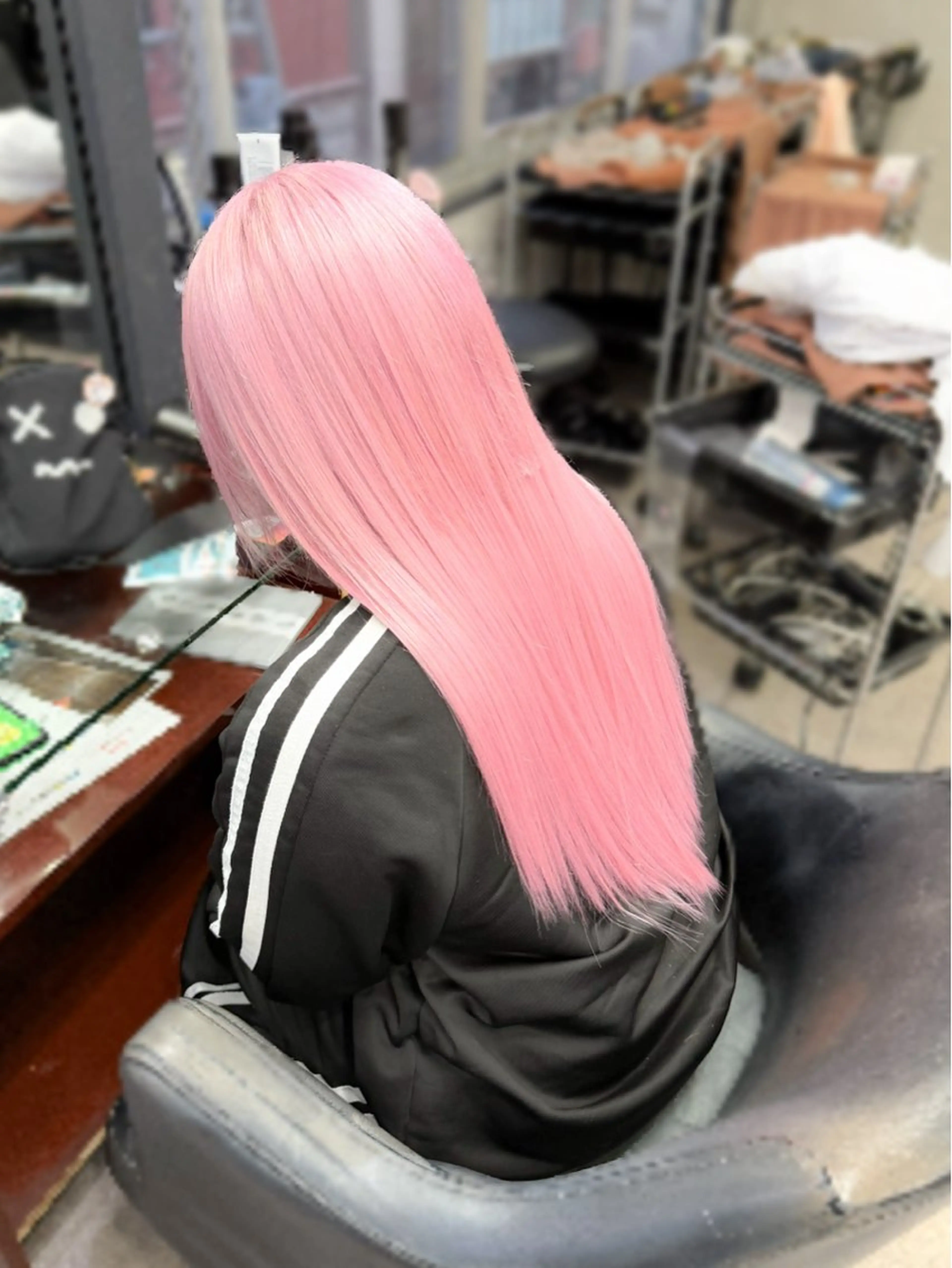 ロング カラー カット ヘアカラー トリートメント エクステ ハイトーンエクステ 🎩カズキ🎩のヘアスタイル