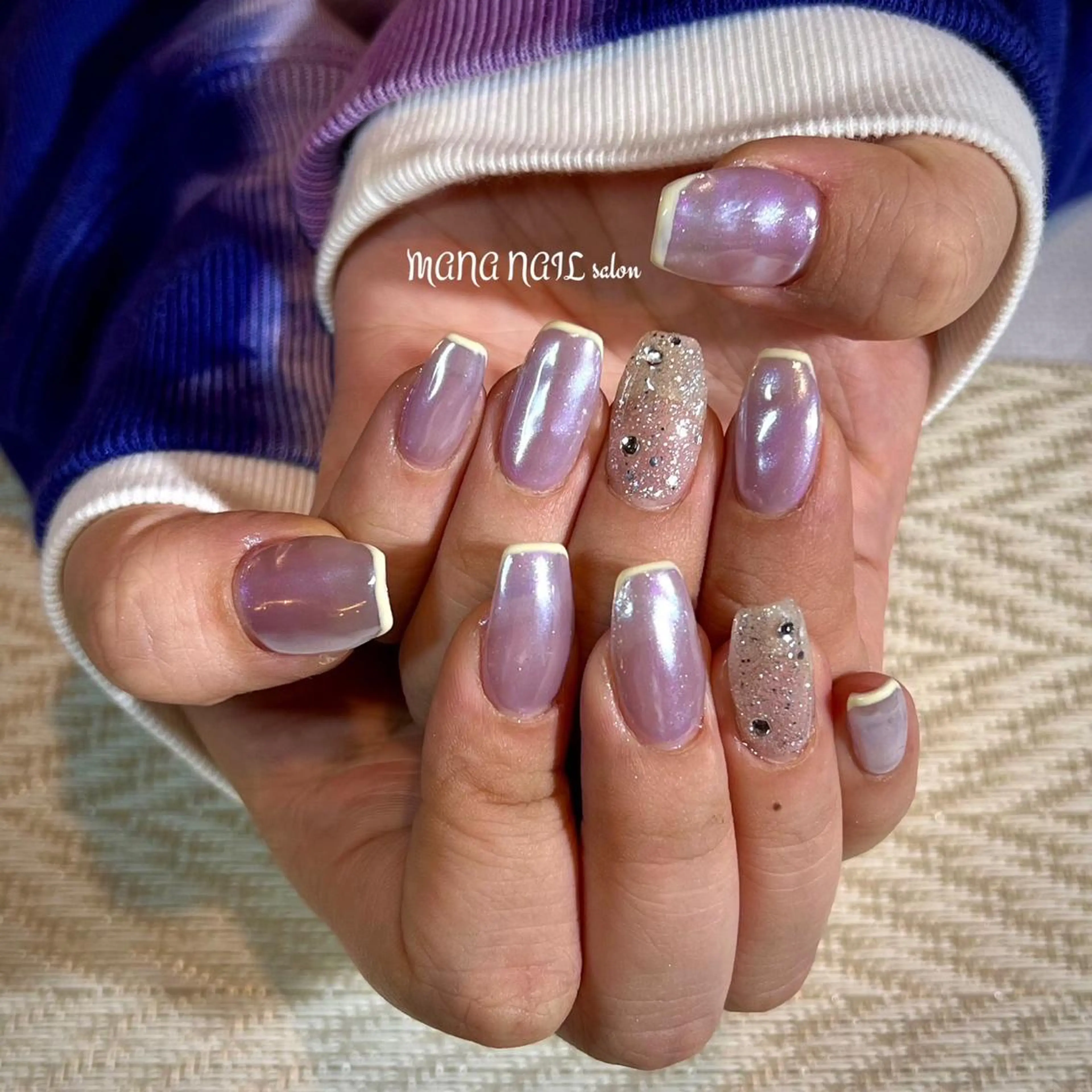 🪞ミラーネイル🪞の写真