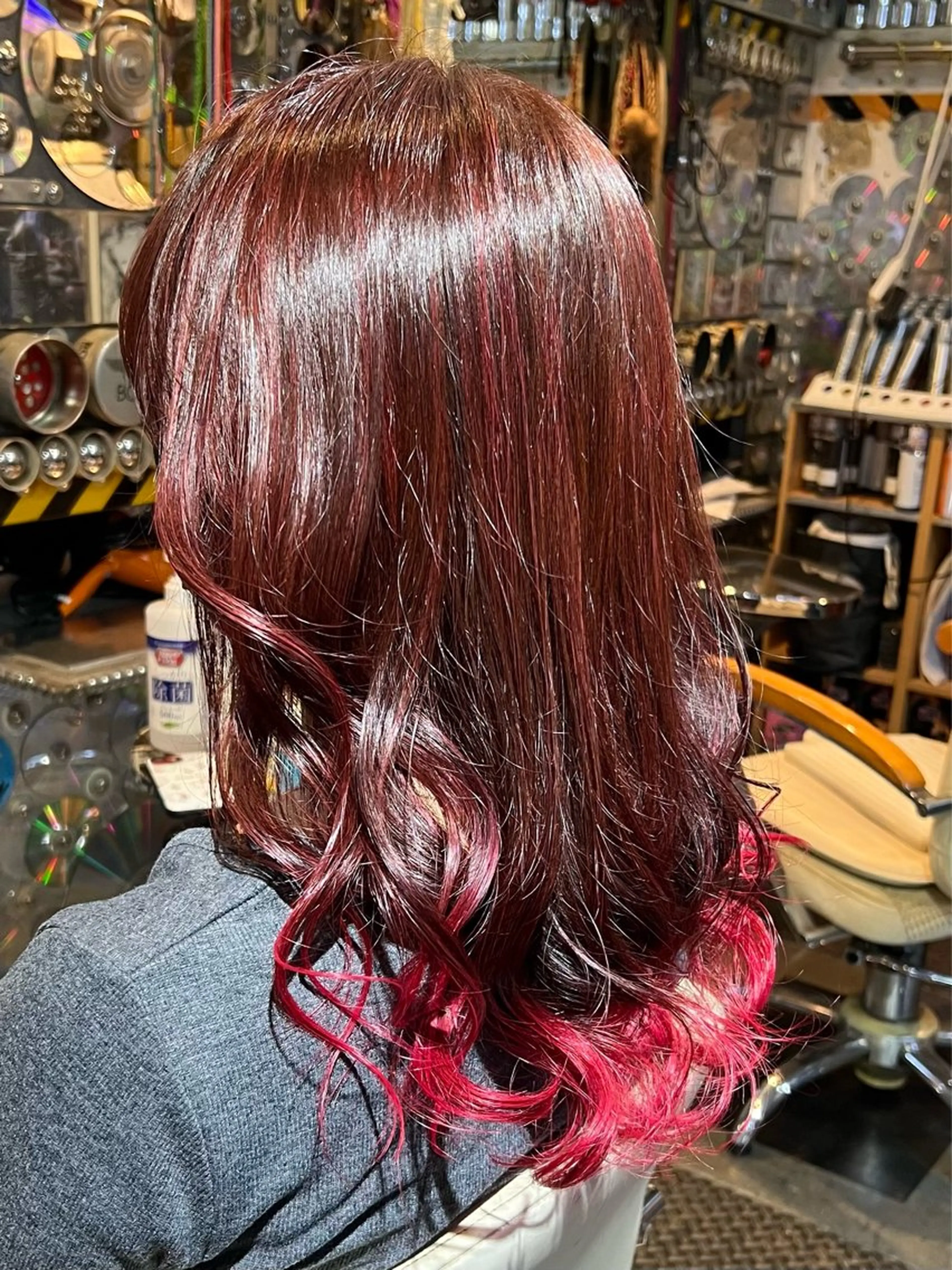 セミロング カラー ヘアアレンジ メンズ KOYA ｺﾔのヘアスタイル