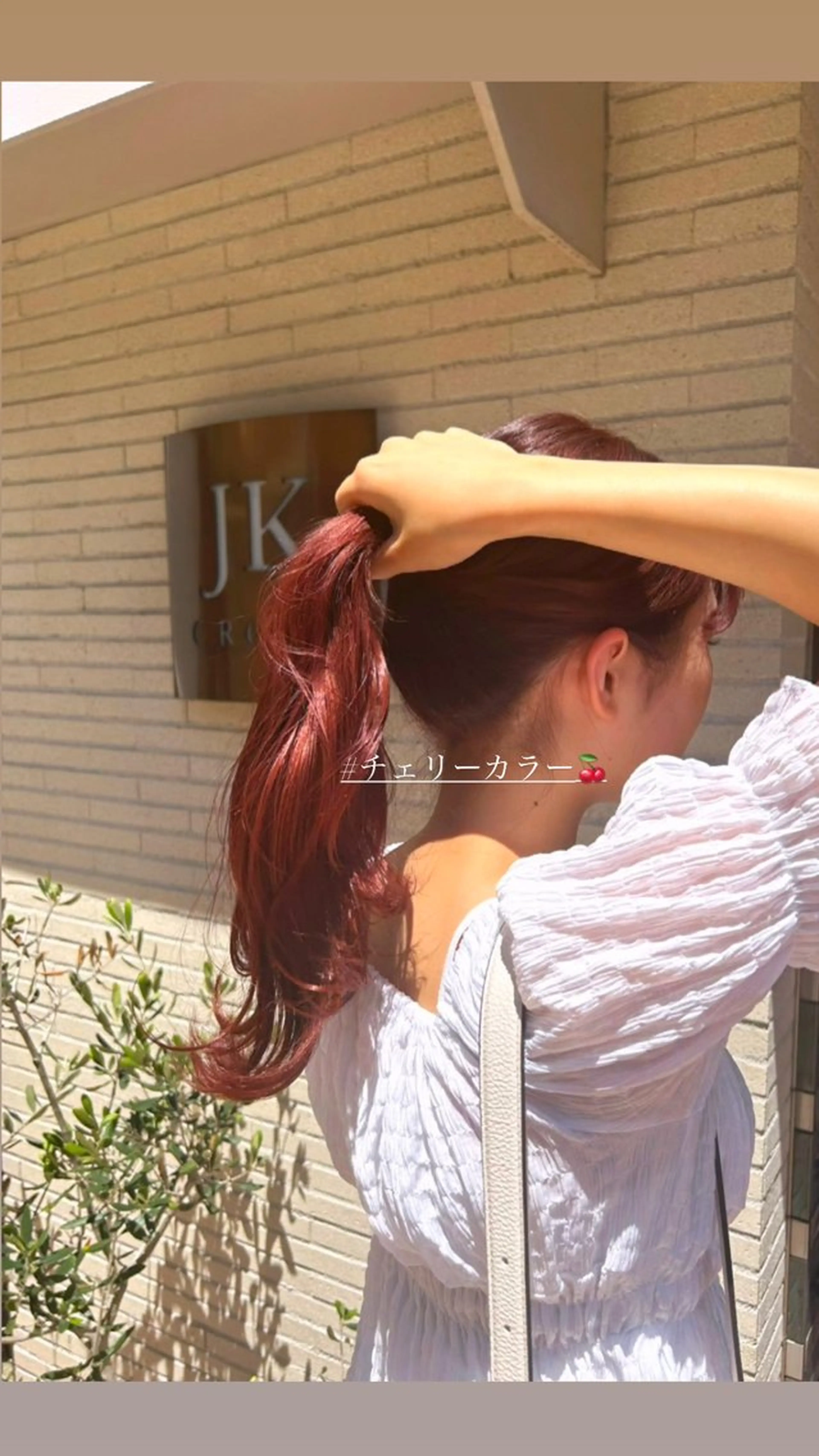 ミディアム 透明感カラー NAN AMI グレージュのヘアスタイル