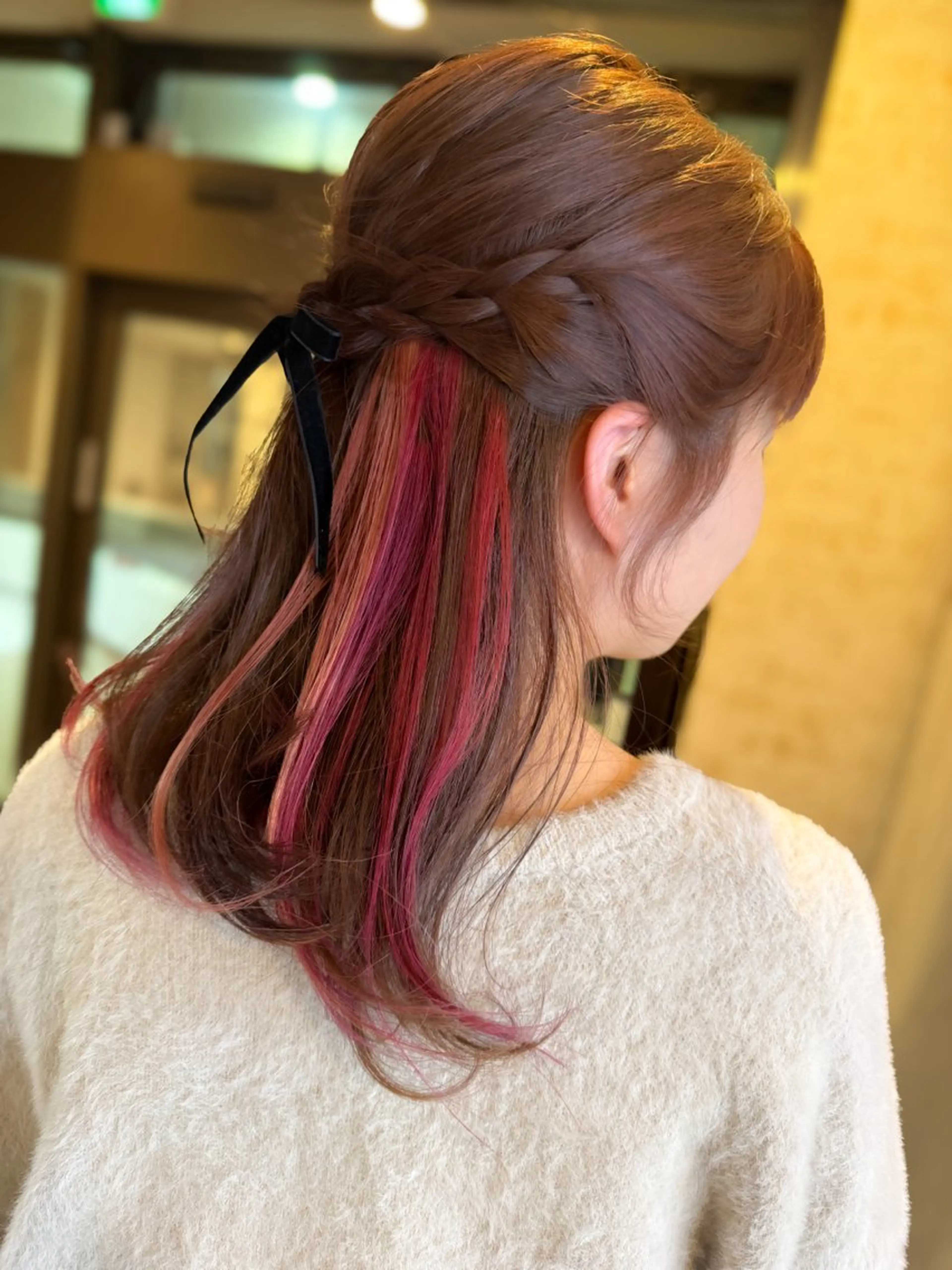 イメージチェンジ★新色★インナーカラーコース(多色デザインご用意ございます)¥21450→ミニモ特別料金¥13200の写真