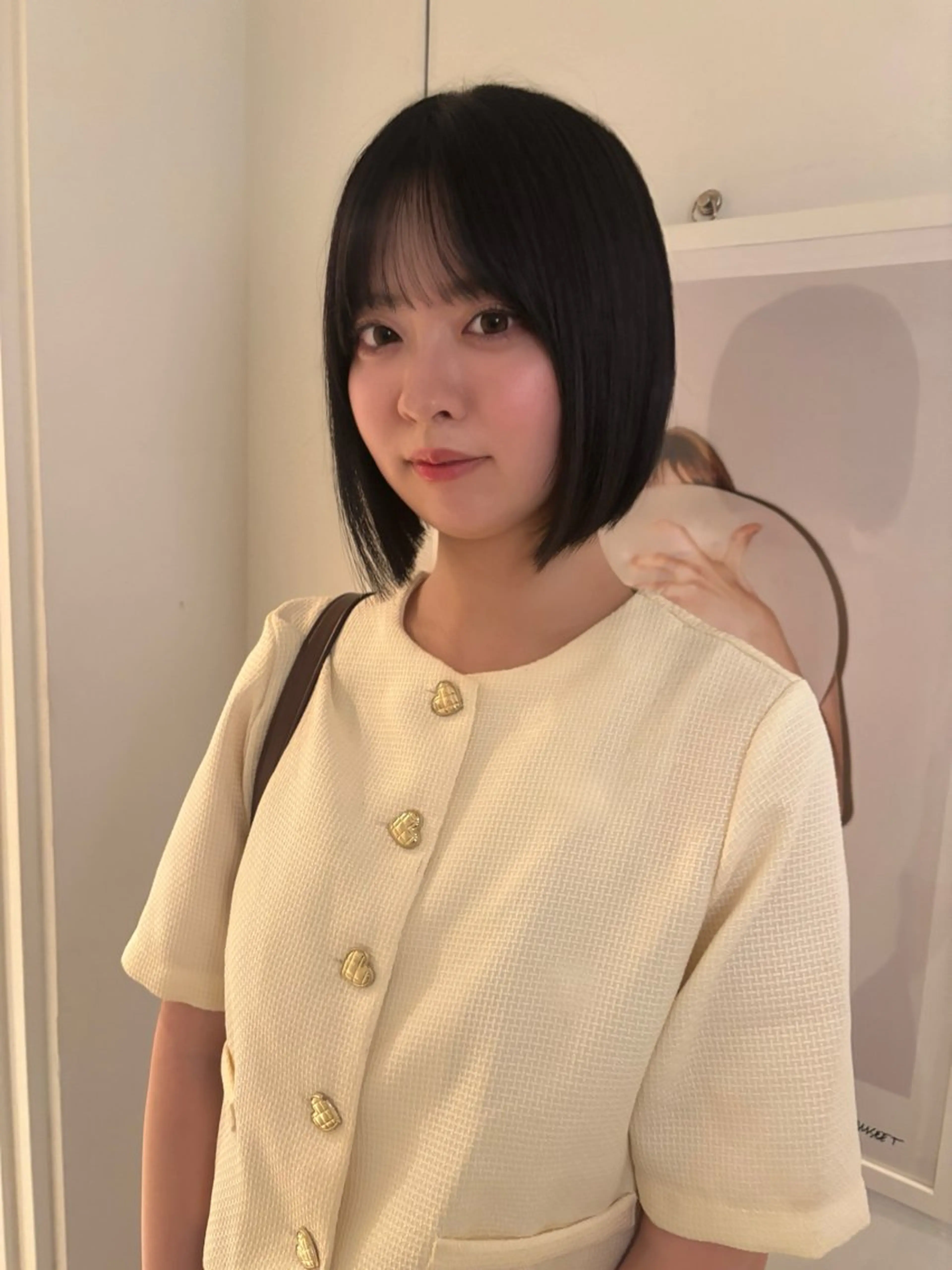 ショート カラー カット ヘアカラー riria/ボブ /透明感カラー🎀のヘアスタイル