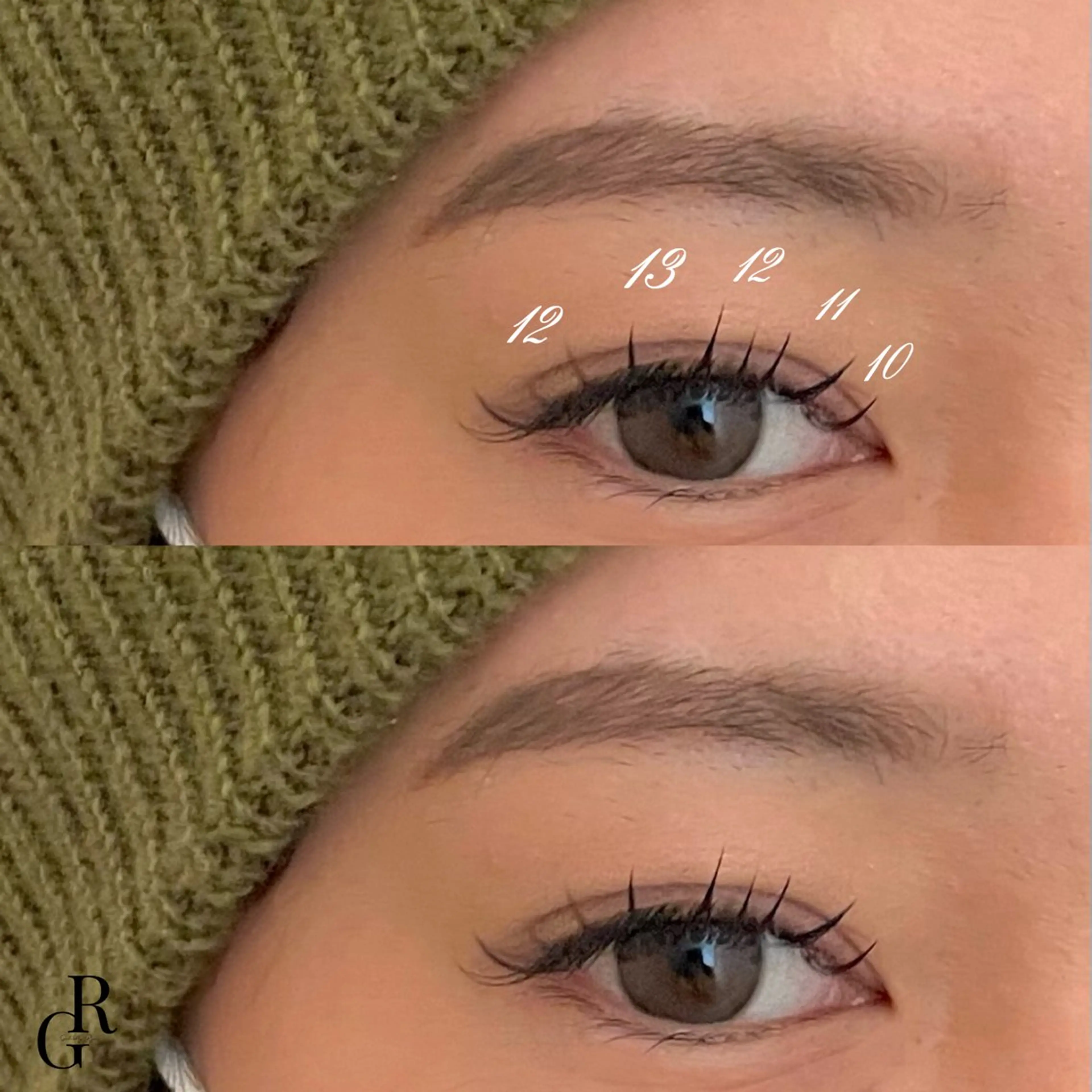 マツエク・マツパ フラットラッシュ 韓国風まつげ 🍒Rye🍒のマツエク・マツパデザイン