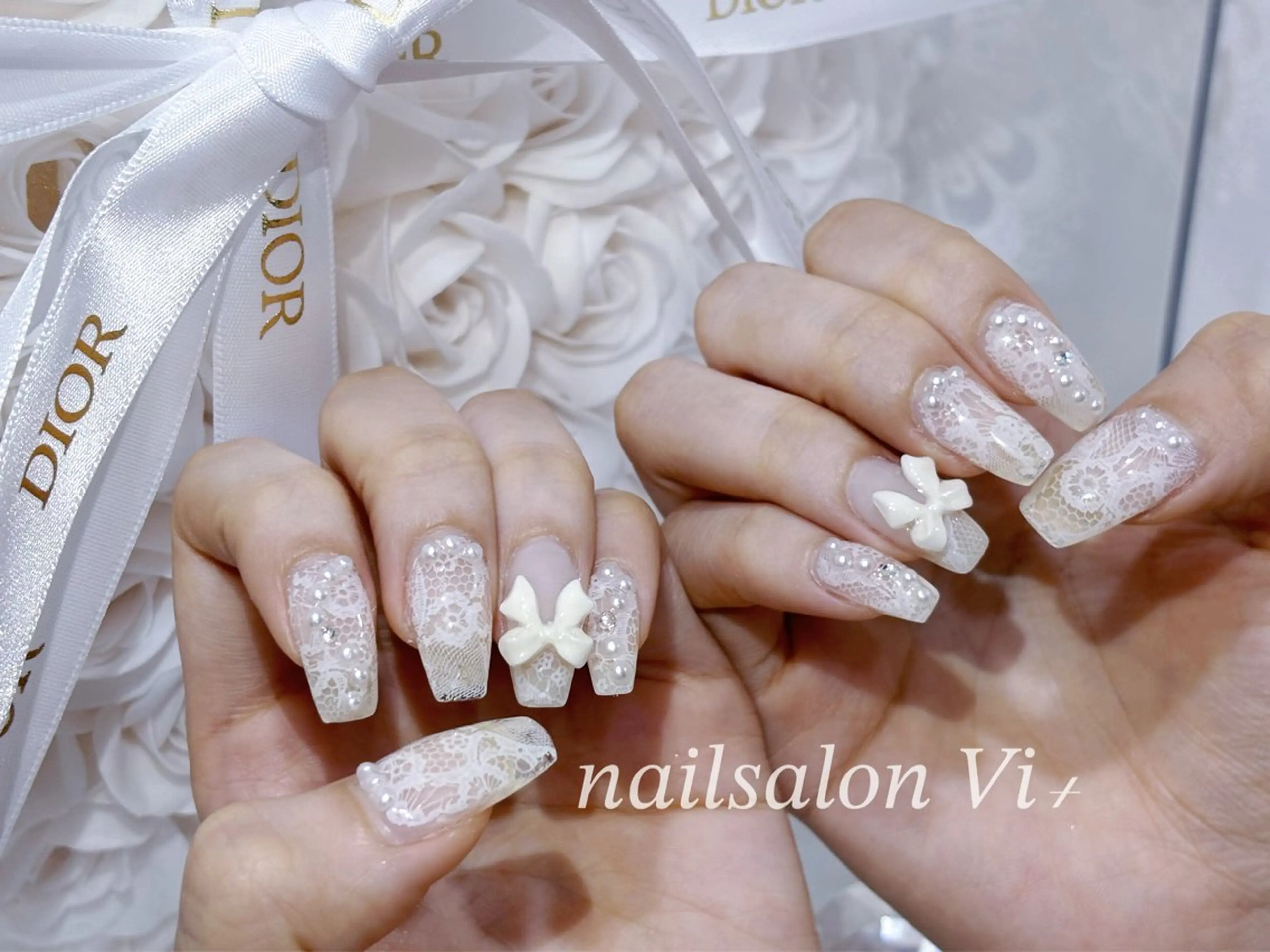 ネイル ハンドネイル Nailsalon Vi+ももか🩷のネイルデザイン