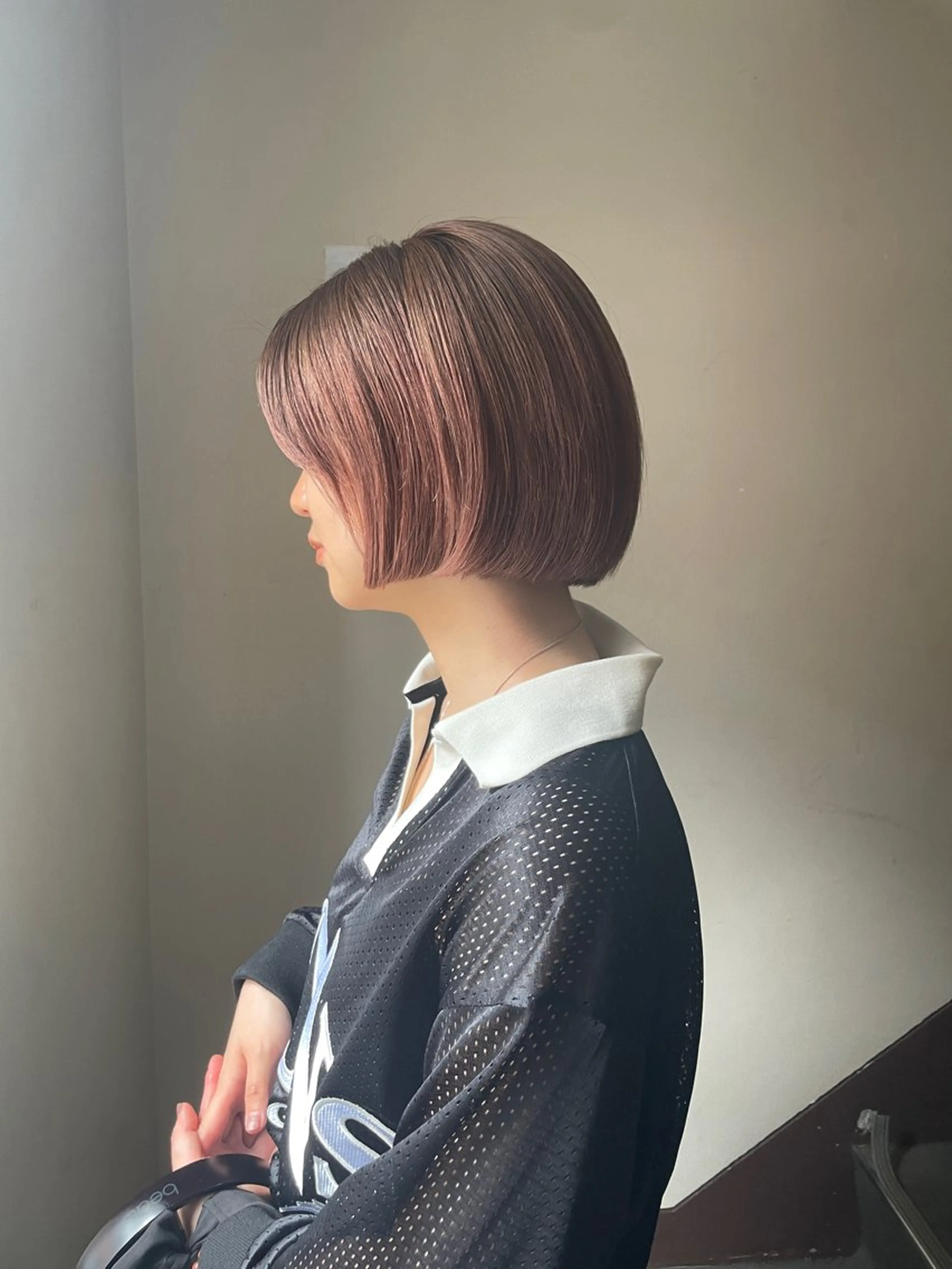 ショート カラー カット ヘアカラー トリートメント 野村矩樂/パーマ /縮毛矯正のヘアスタイル