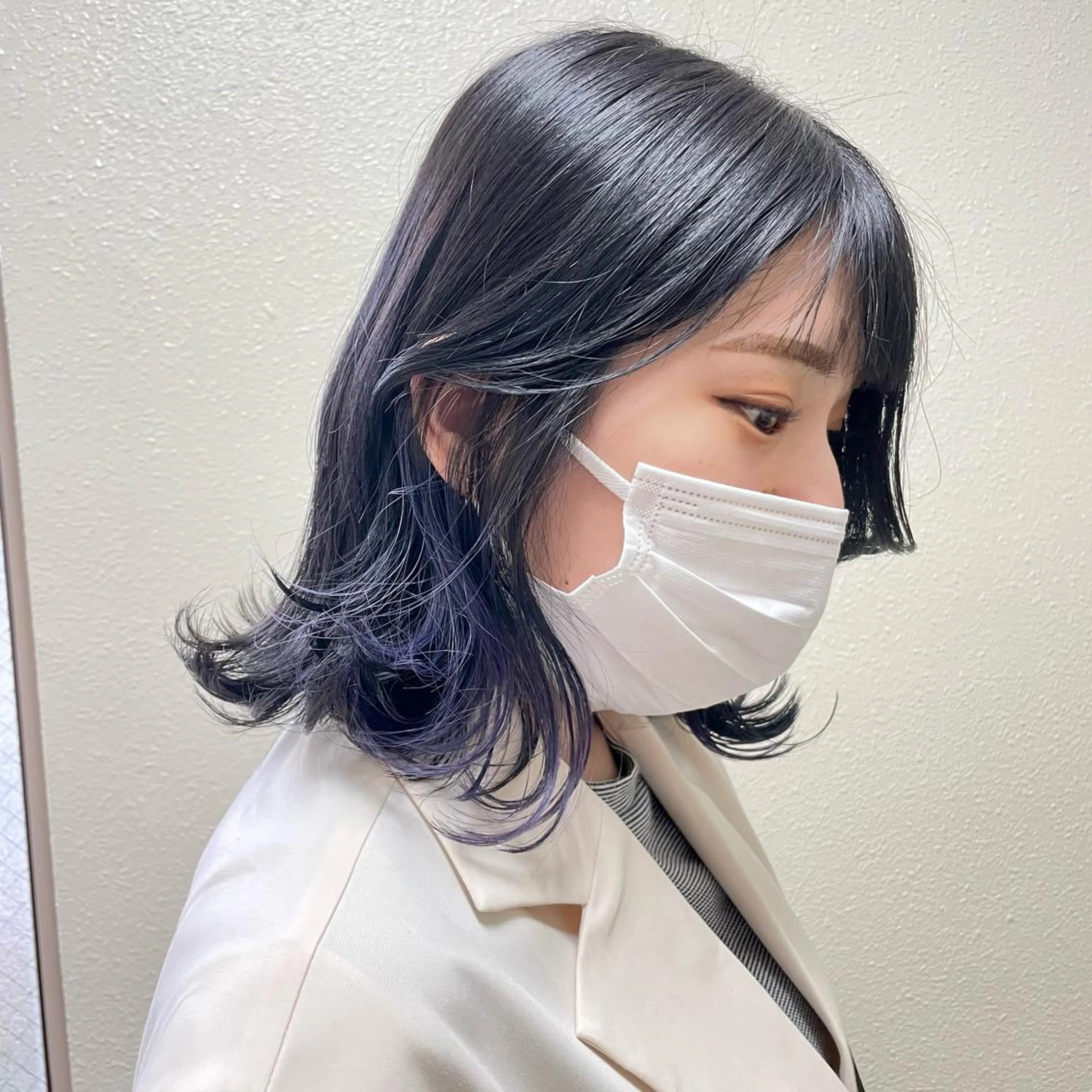 ショート カラー パーマ ヘアアレンジ メンズ キッズ ネイル マツエク・マツパ アイブロウ メンズバレイヤージュ メンズブリーチ メンズハイライト メンズインナーカラー メンズ韓国風 切りっぱなしヘアボブ ミディアムヘアRYOのヘアスタイル