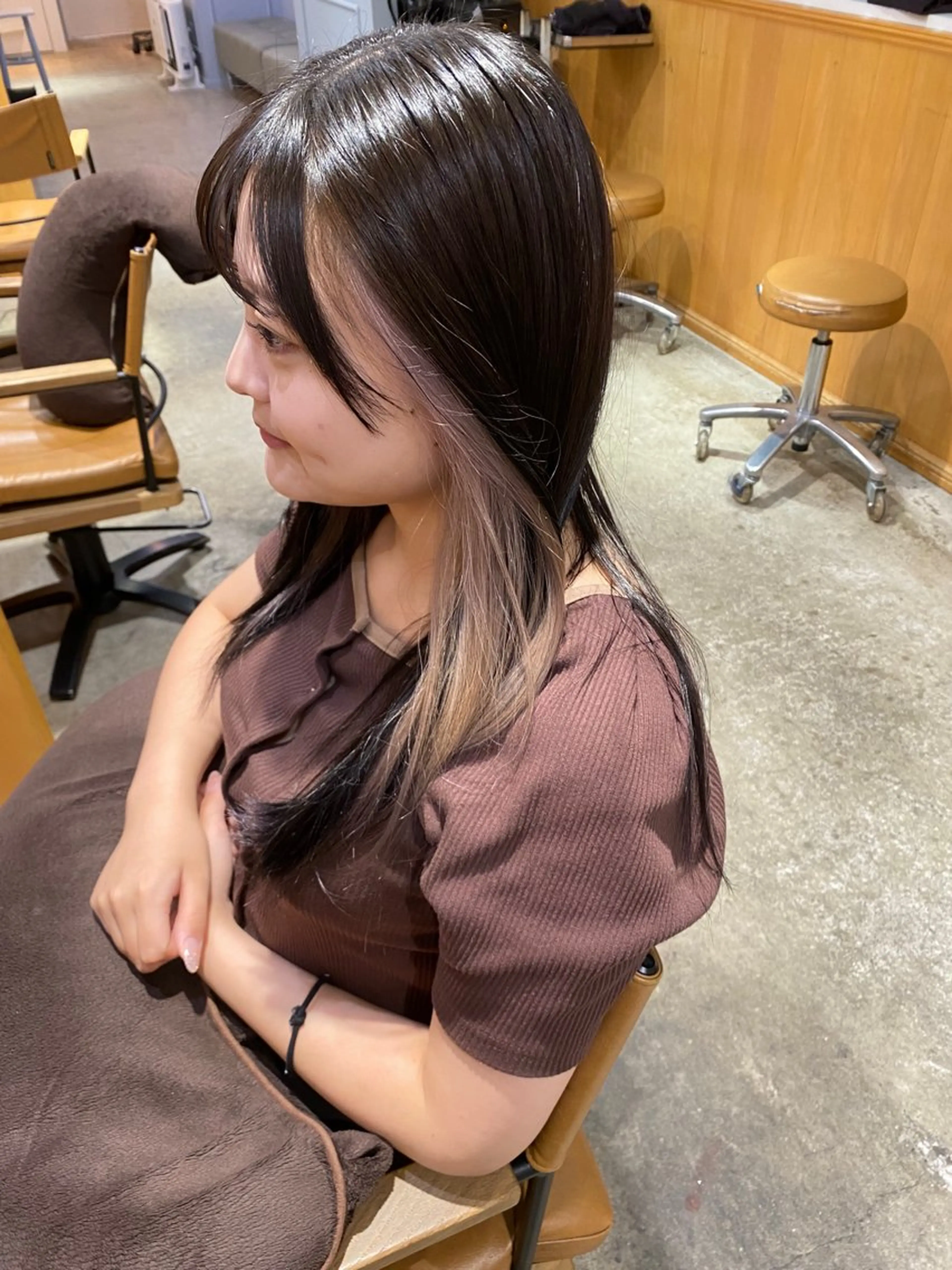 ロング ヘアカラー GINZARay2 風本朱里🐥のヘアスタイル