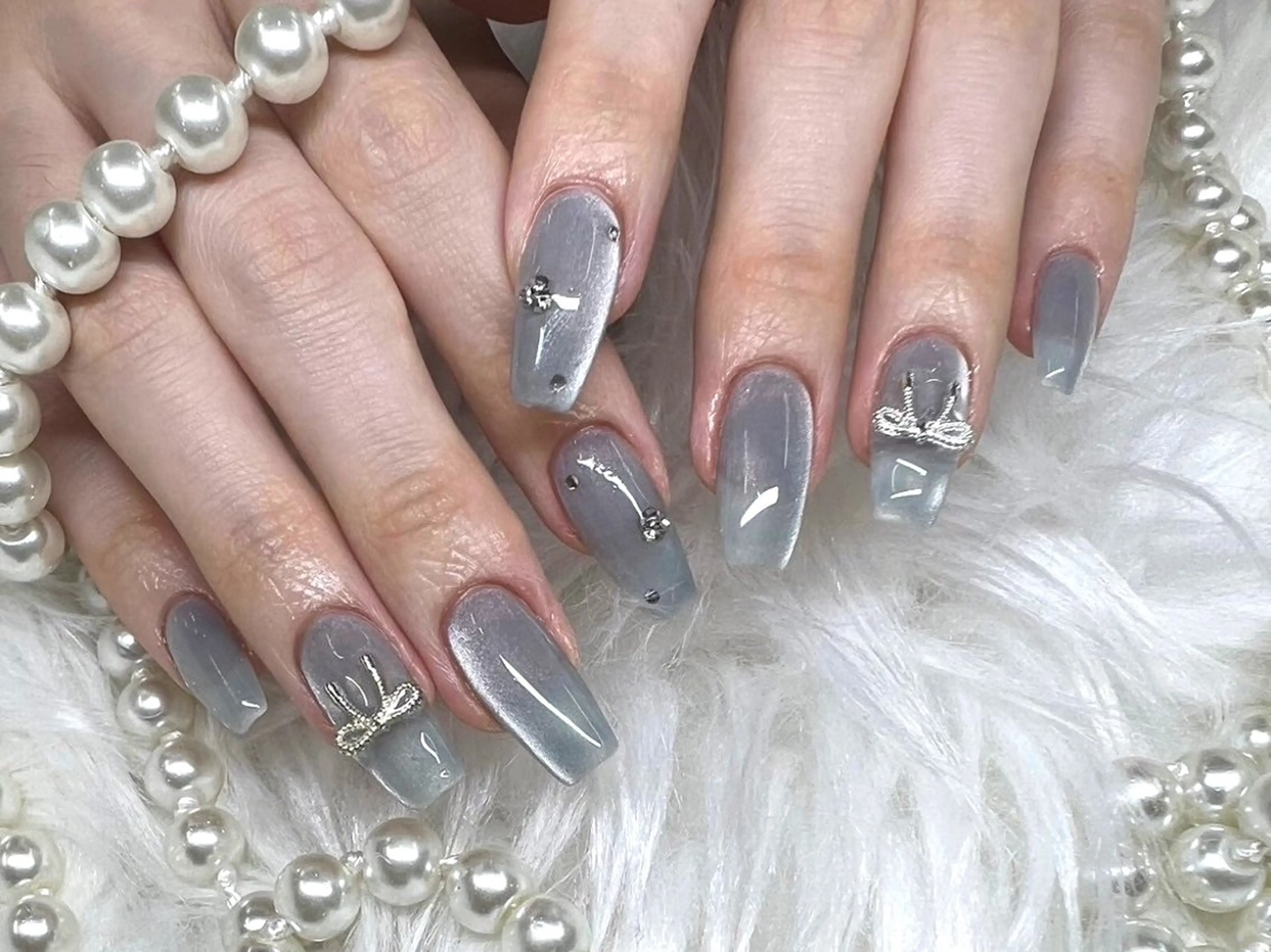 ロング Nailsalon Angeのネイルデザイン