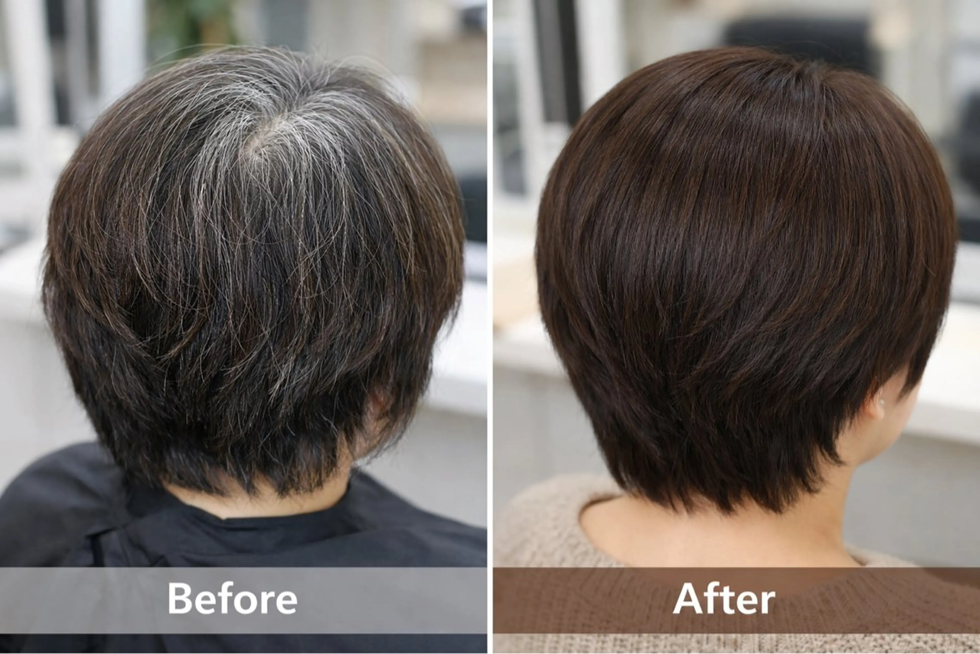 ショート カラー ヘアカラー トリートメント PETZ 望月佑茉のヘアスタイル
