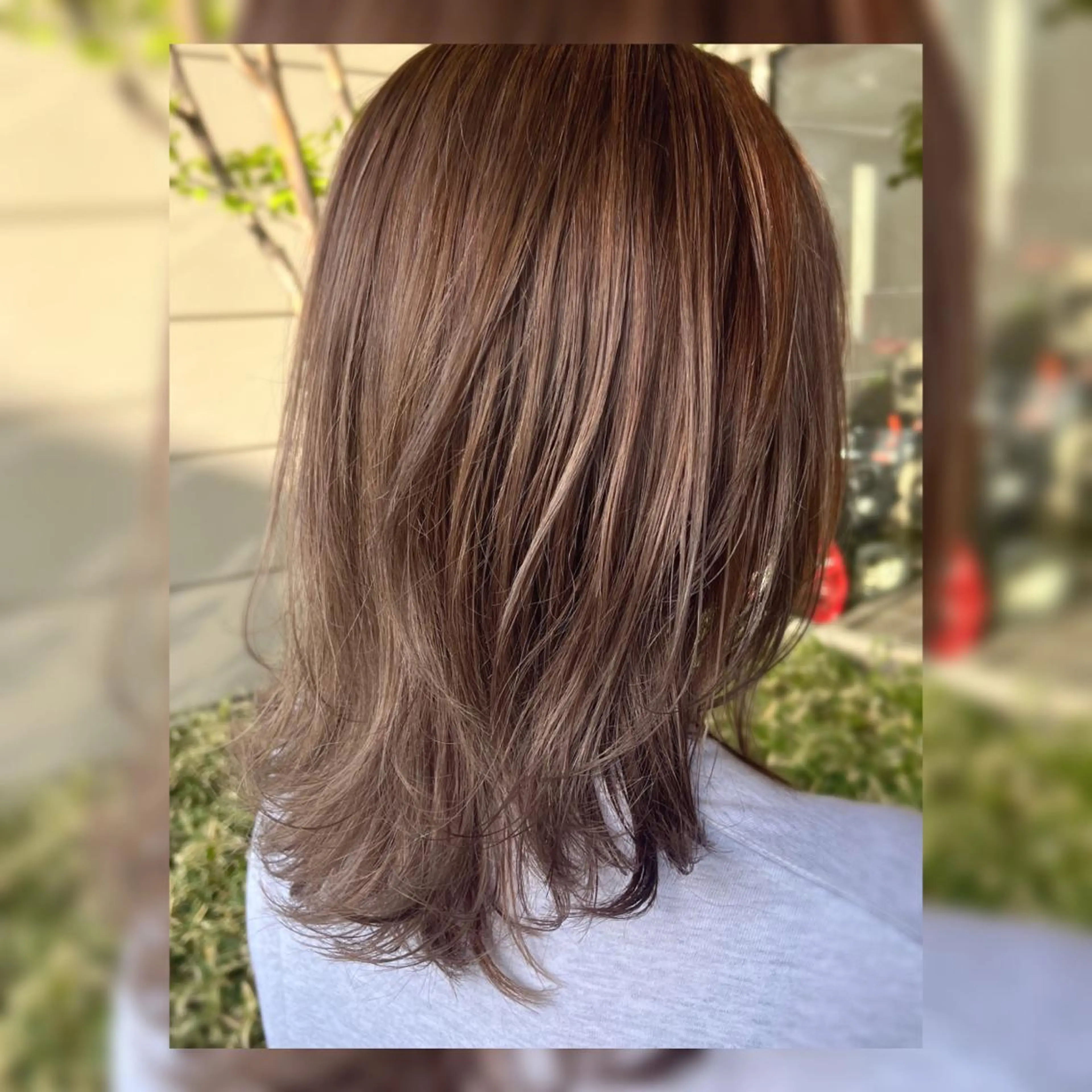 ミディアム 【女性限定】 👑hanaのヘアスタイル