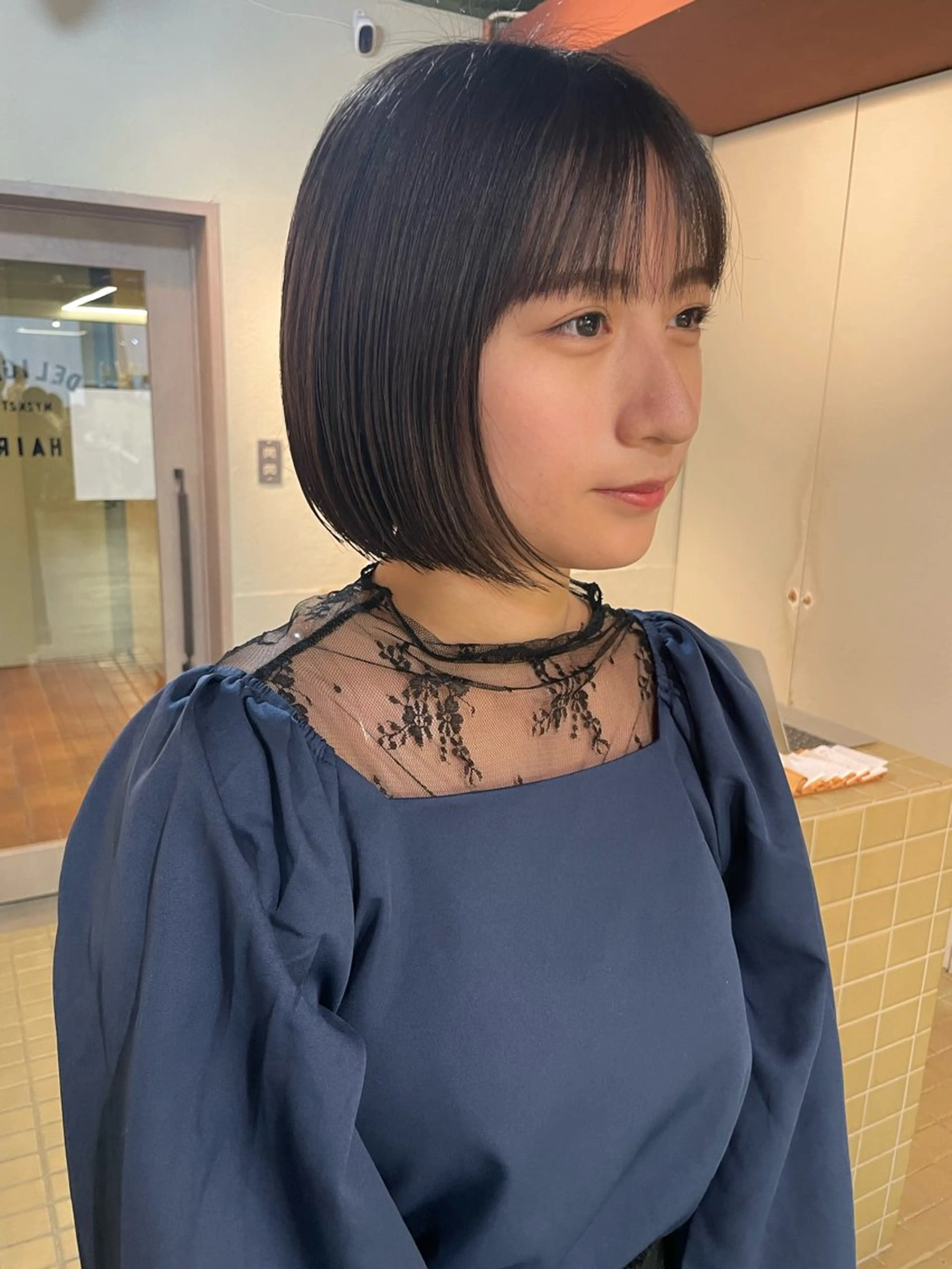 ショート ボブ 末永 晃久のヘアスタイル