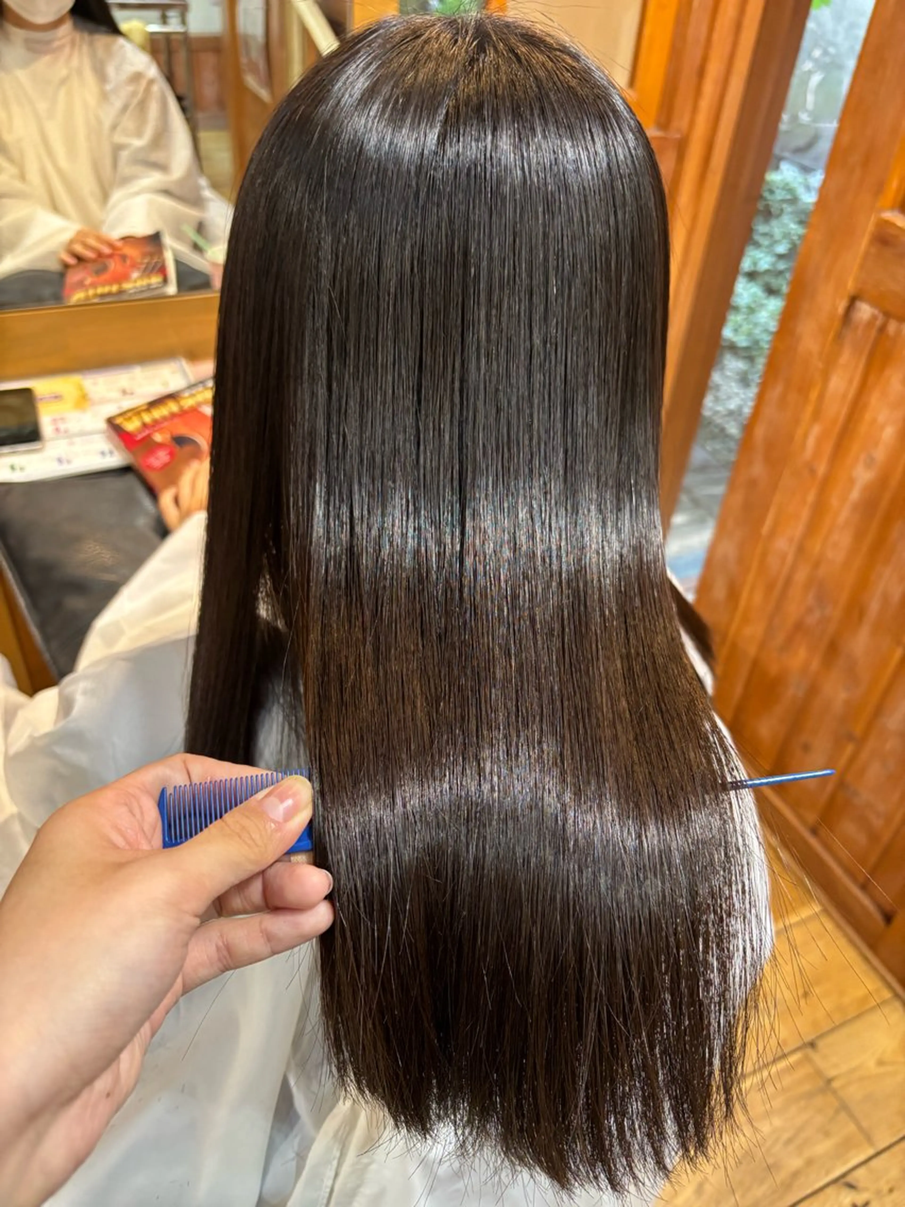 🩷今話題のAujuaシャンプー使用🩷カット＋ノンダメージ水素カラー✄✨️の写真