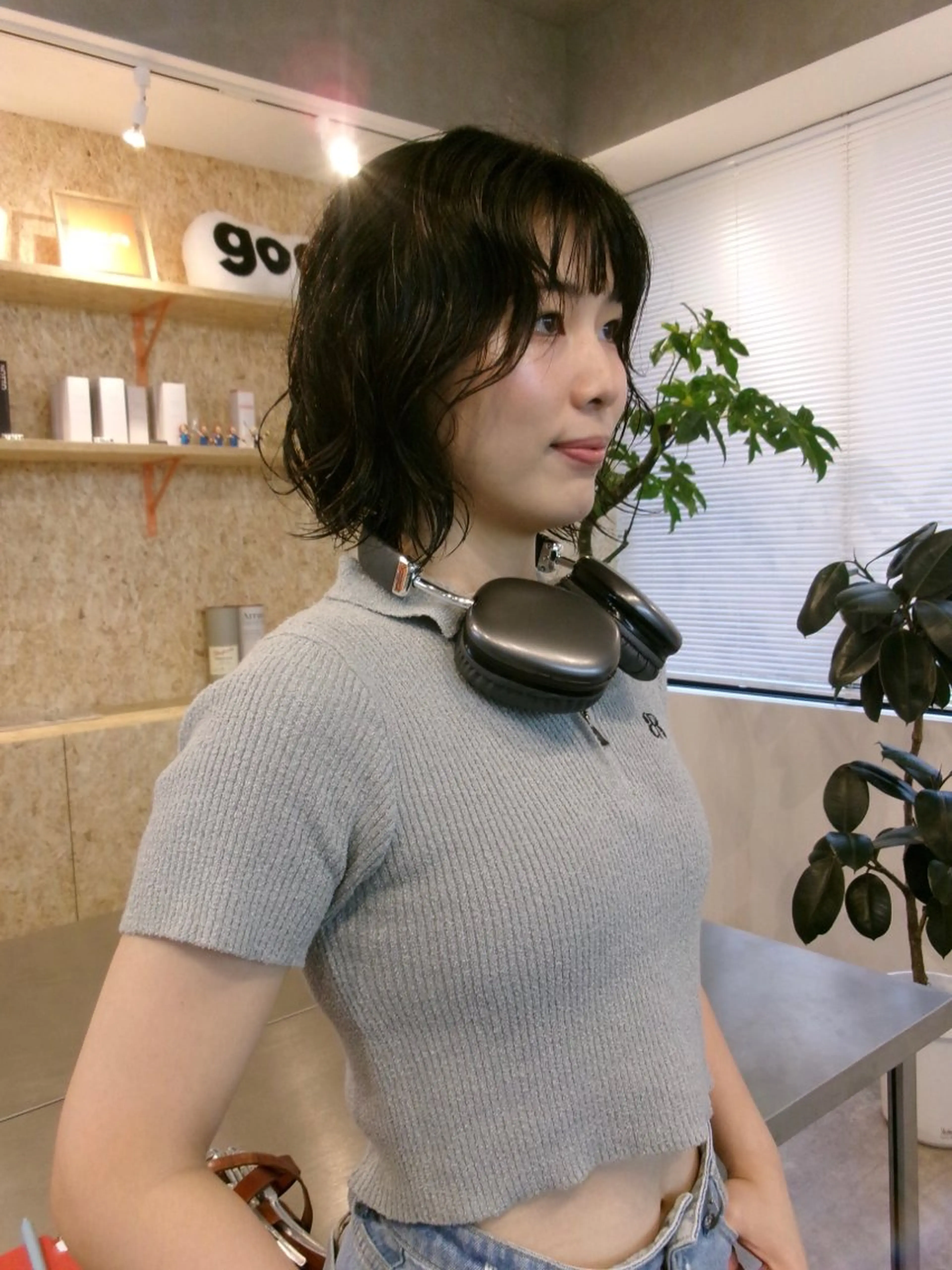 ショート パーマ aika/パーマ/ ショート/伏見のヘアスタイル