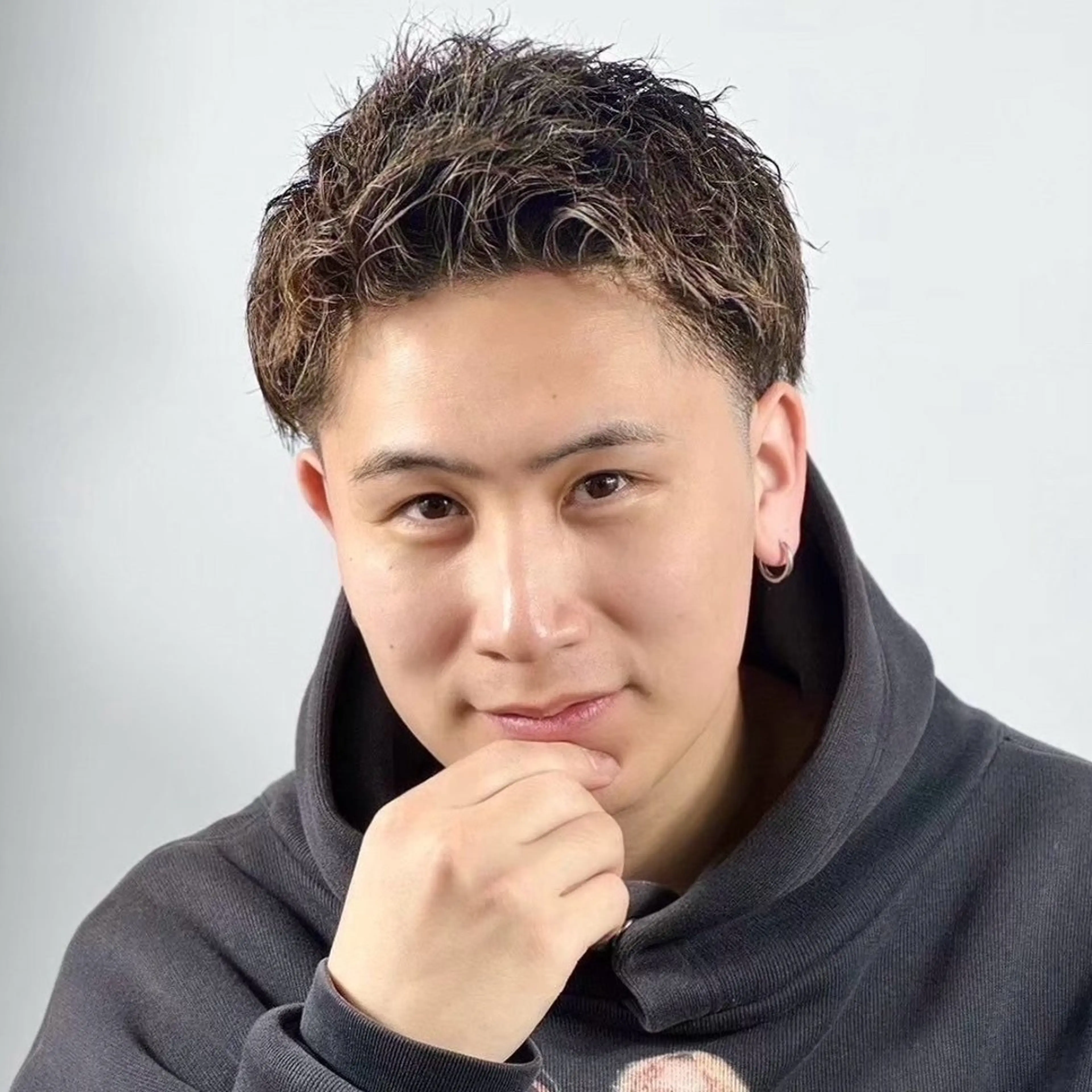 🚨注意事項必読🚨 Google口コミ投稿必須‼️【初回限定】メンズカット+ショートスタイルでもかけられるパーマの写真