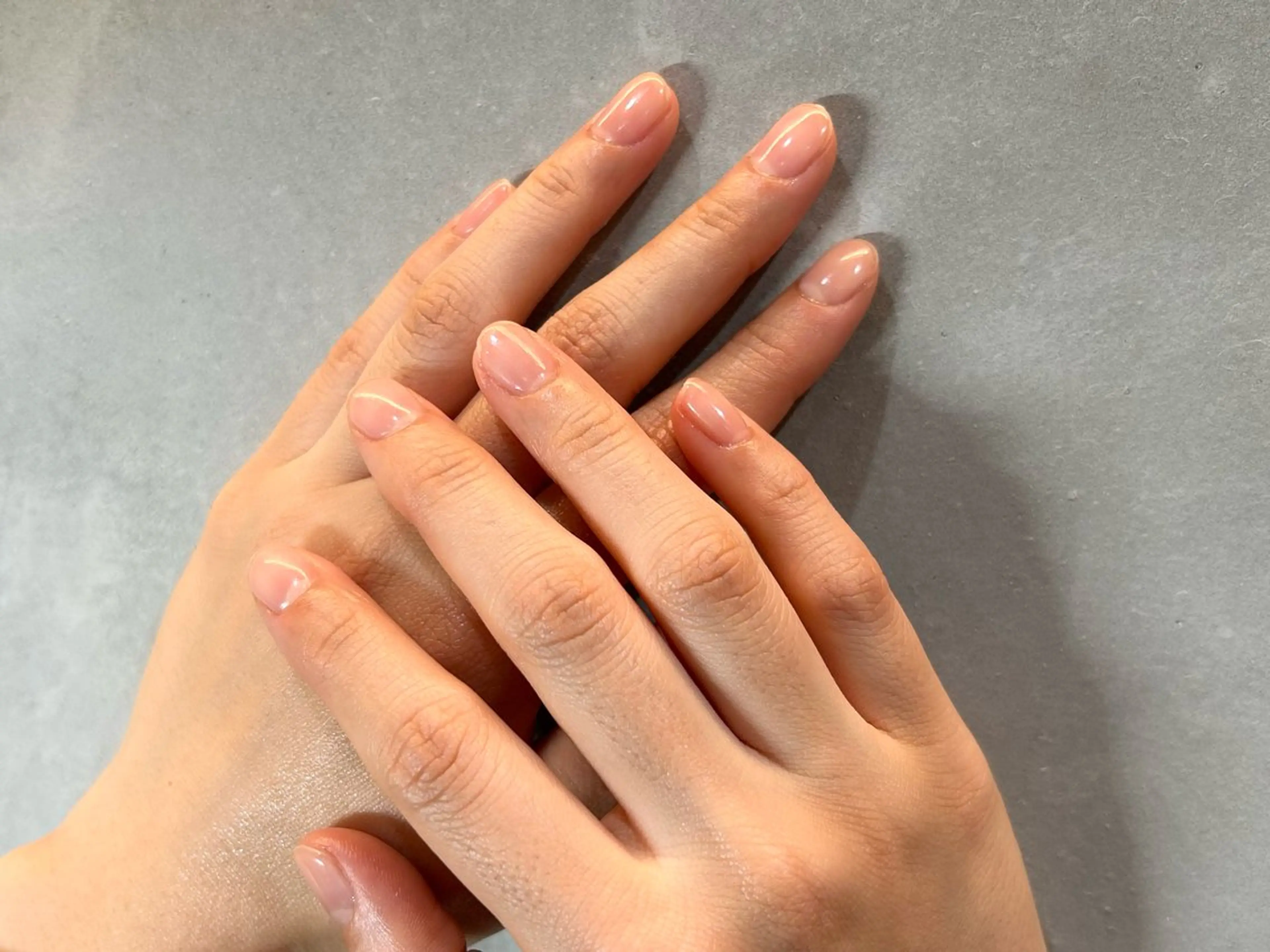 ネイル クリアネイル ジェルネイル ハンドネイル パラスパガーデン Nitagai☺︎のネイルデザイン