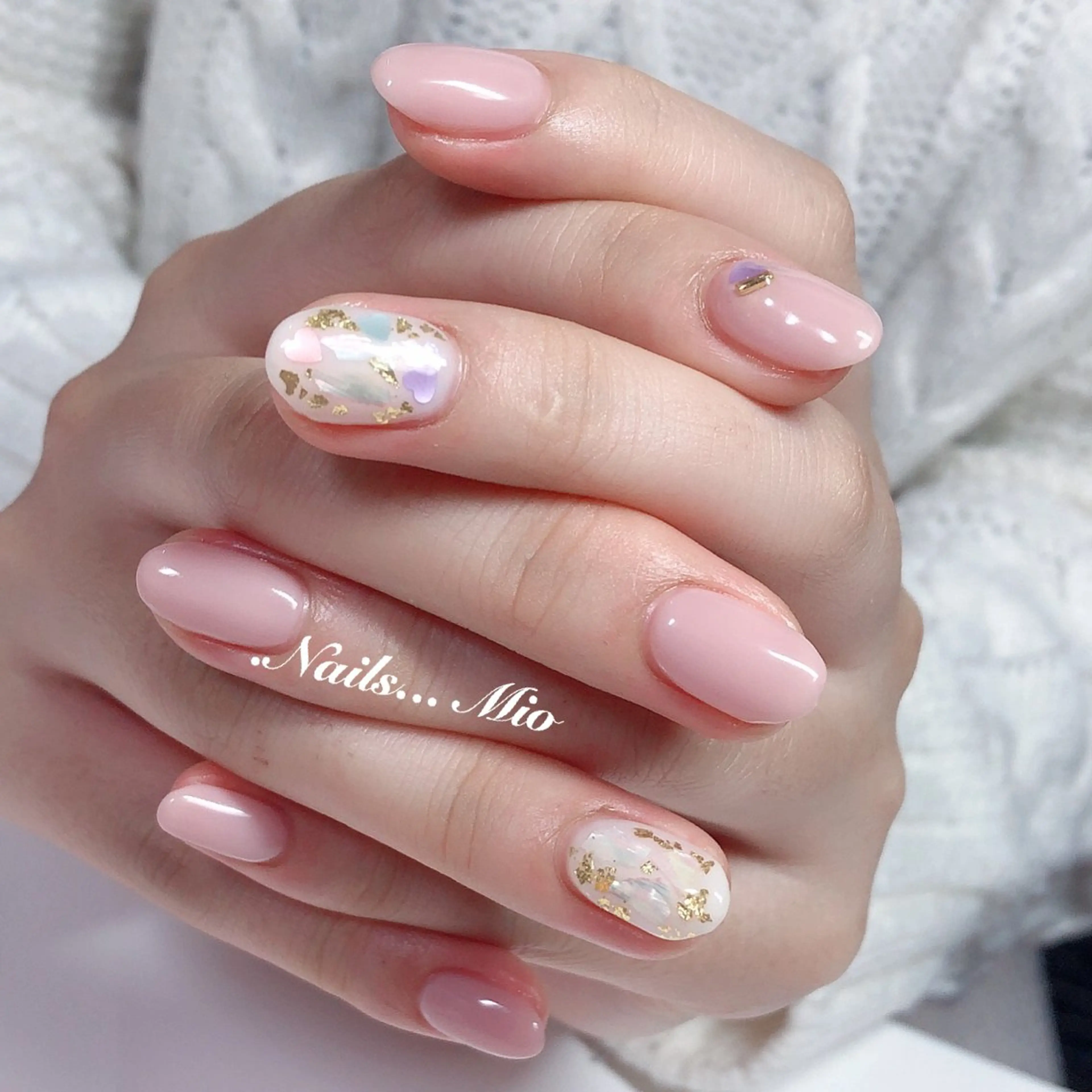 ネイル ジェルネイル .Nails Mio 赤羽西ネイルサロンのネイルデザイン