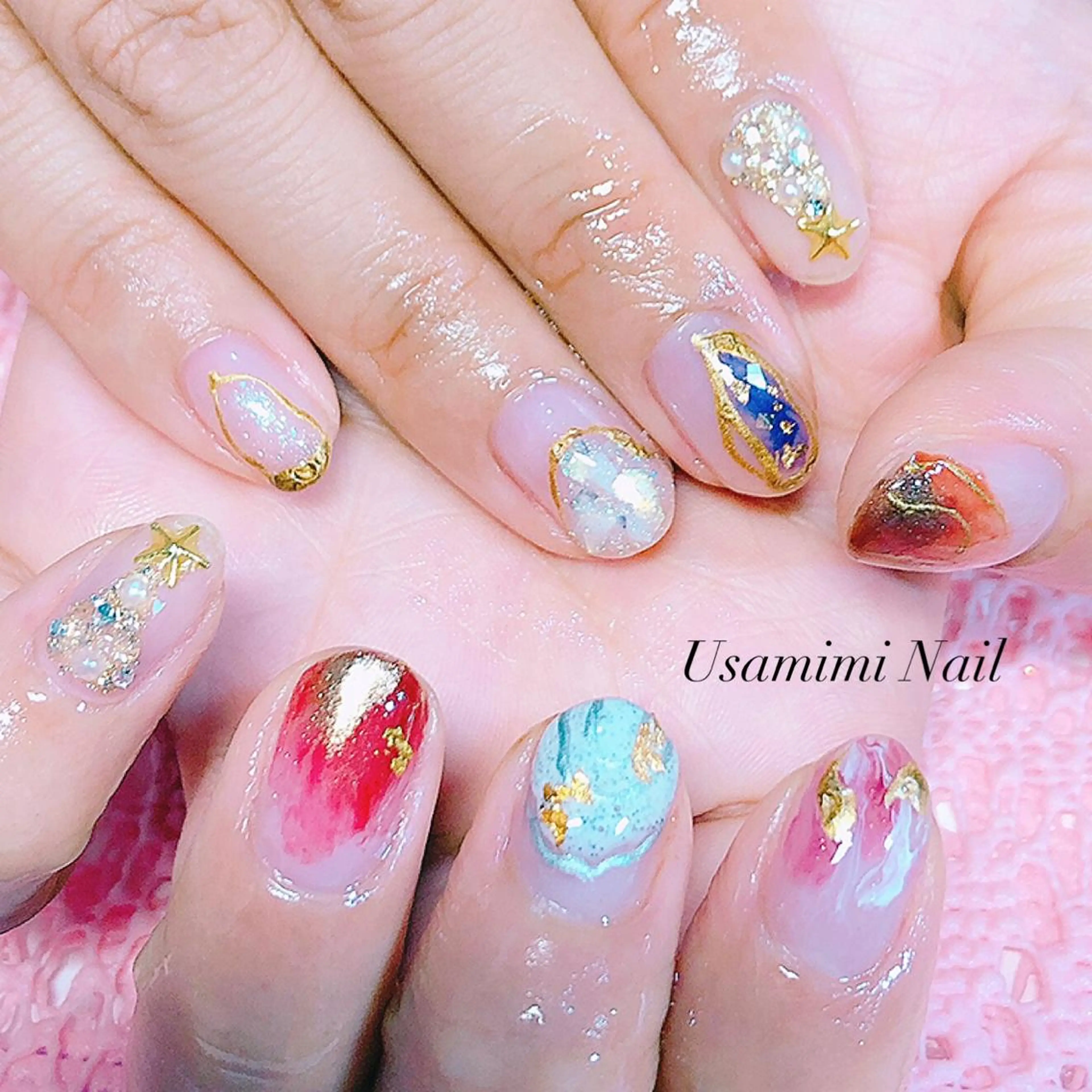 ネイル USAMiMi 🐰💕のネイルデザイン