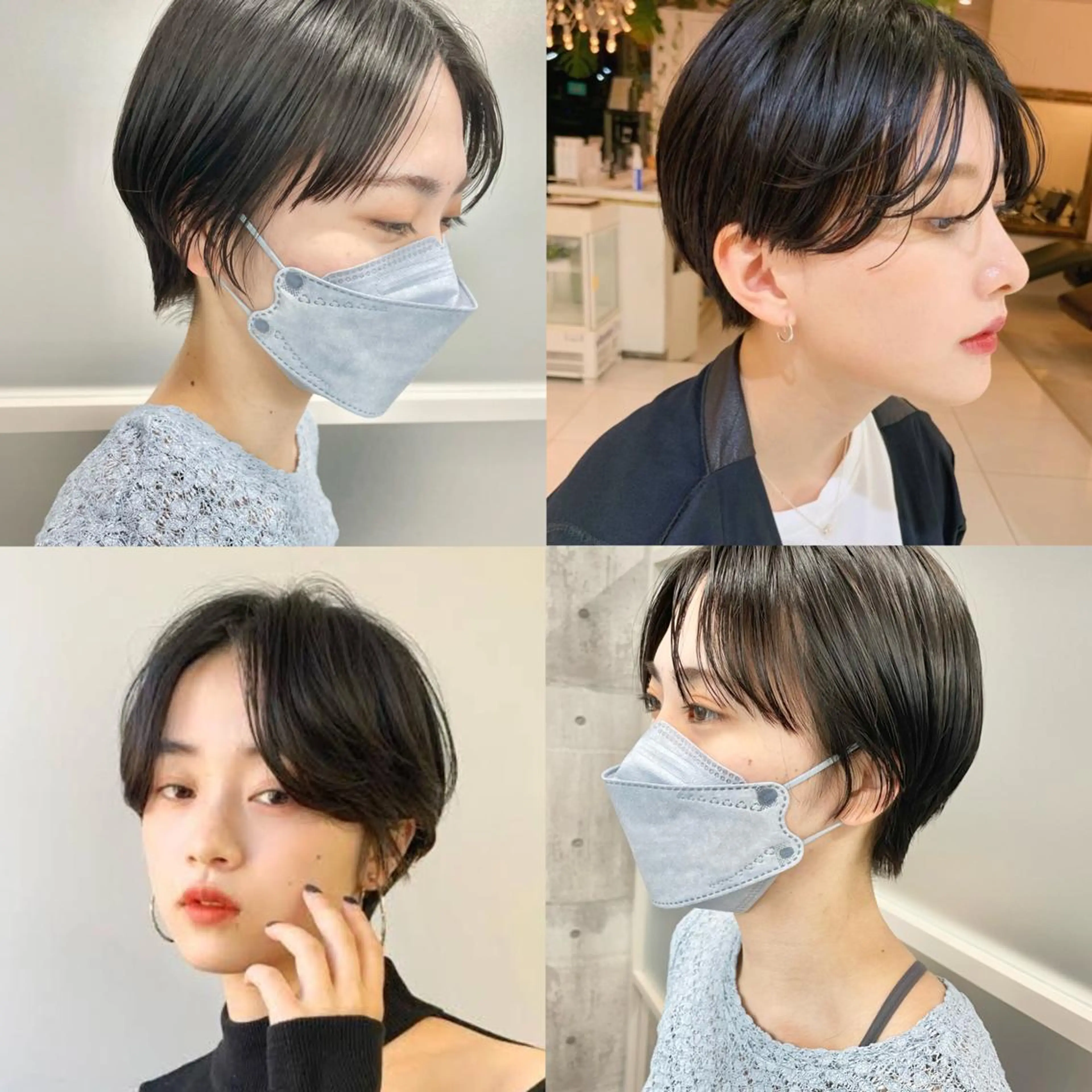 ショート ハンサムショート ショートヘア カット ヘアカラー トリートメント タケダケイ /ショート/ボブのヘアスタイル