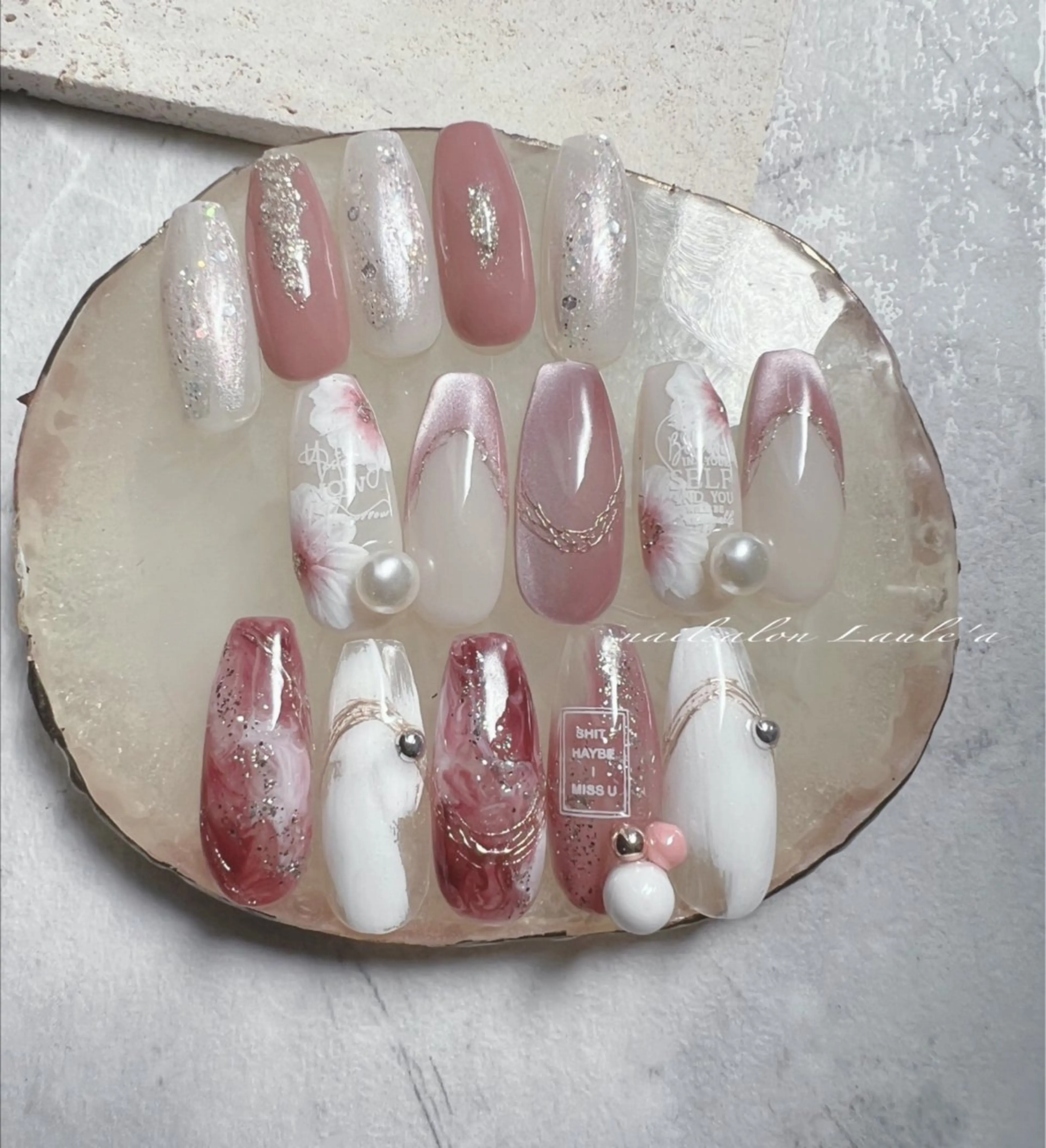 ネイル フットネイル nailsalon Laule'aのネイルデザイン