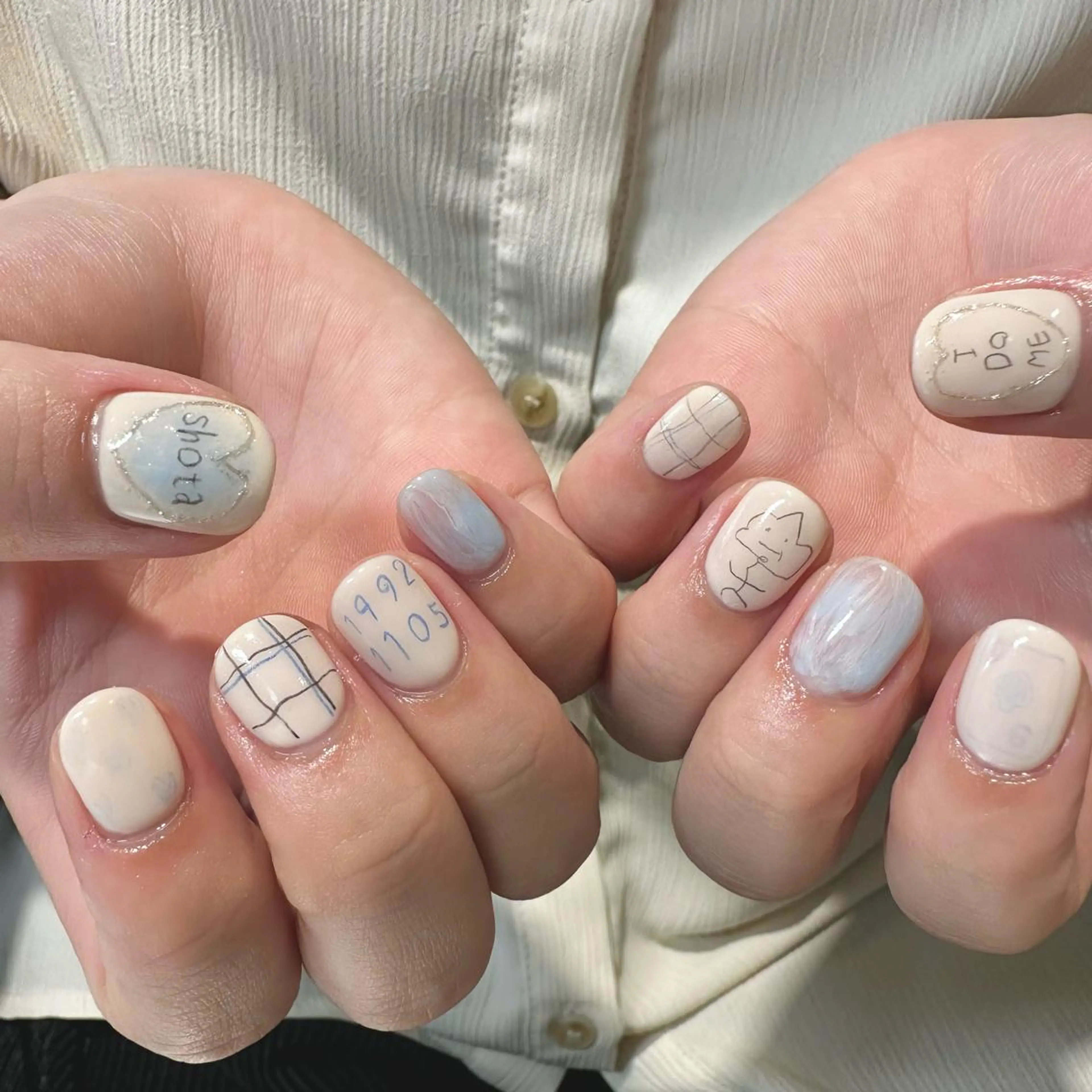 ネイル 片野 菜々のネイルデザイン