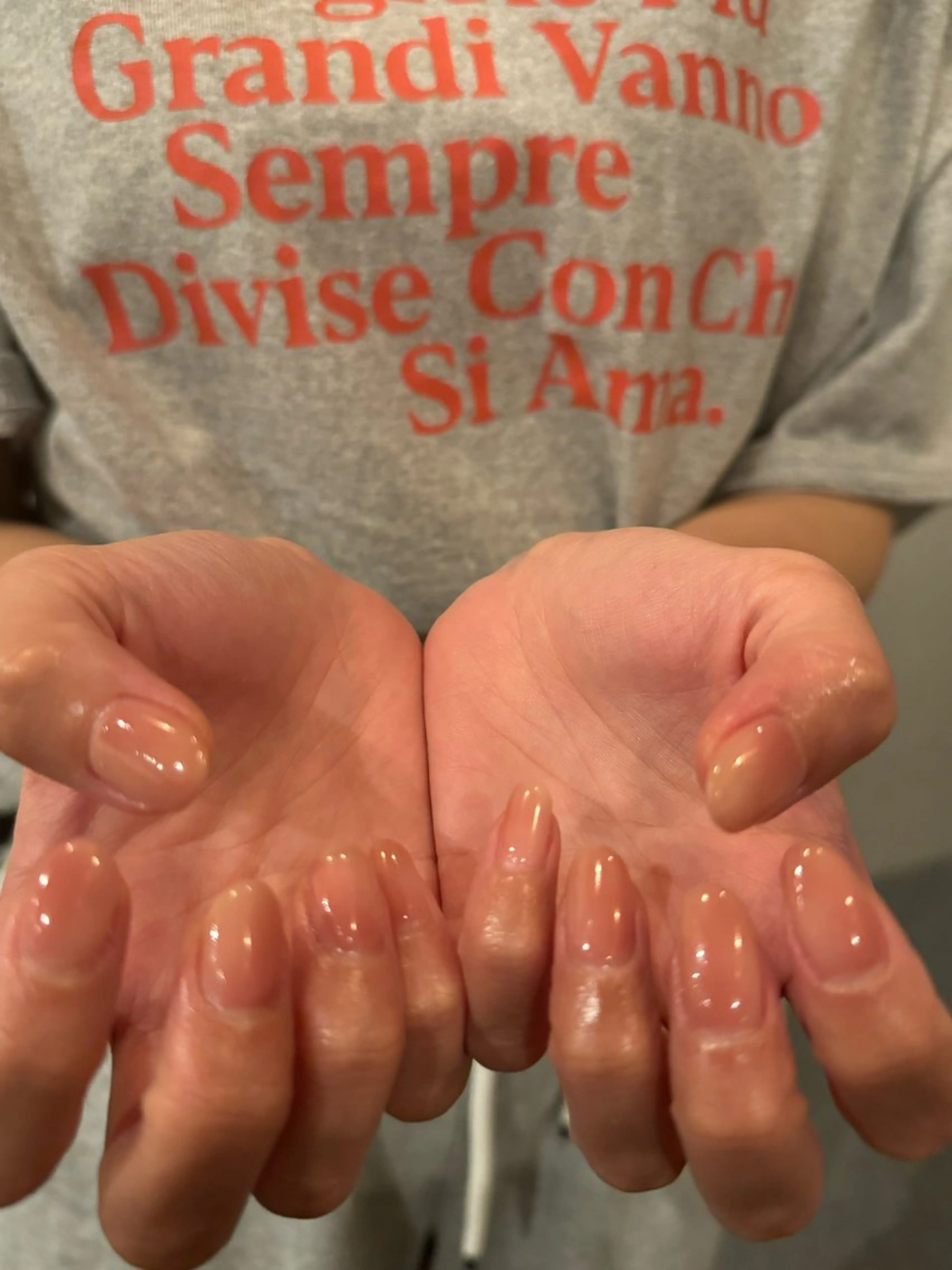 【ハンド】デザインネイル シンプル／オフなしの写真