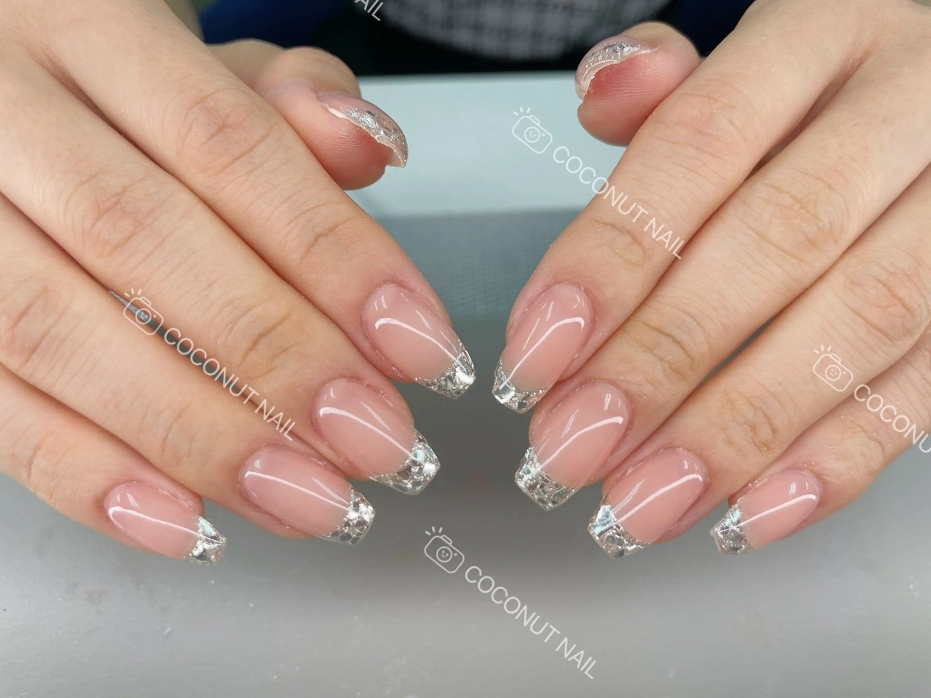 ネイル ハンドネイル 神田 ココナッツのネイルデザイン