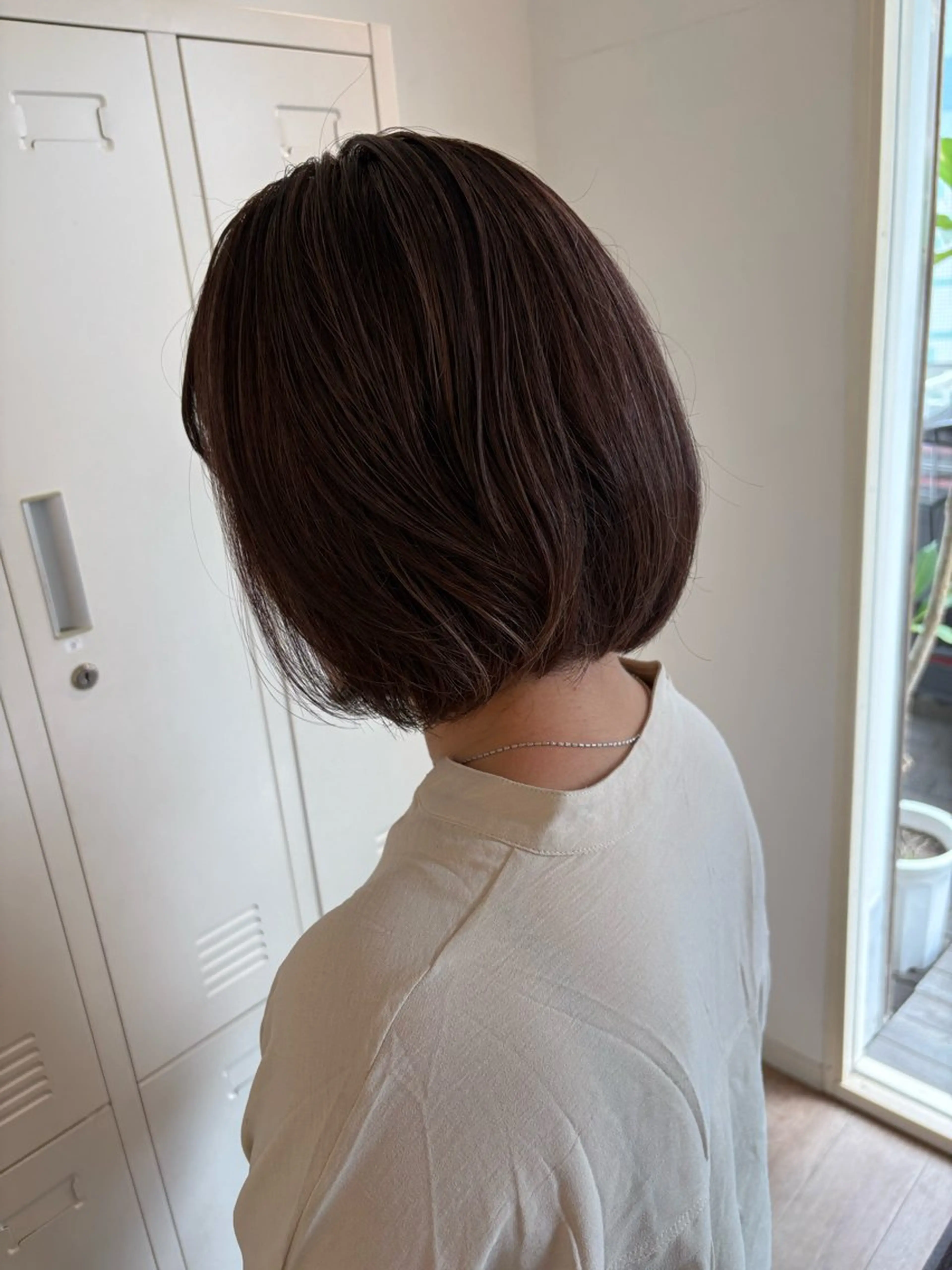 ミディアム カット ヘアカラー トリートメント diarスタイリスト 山田のヘアスタイル