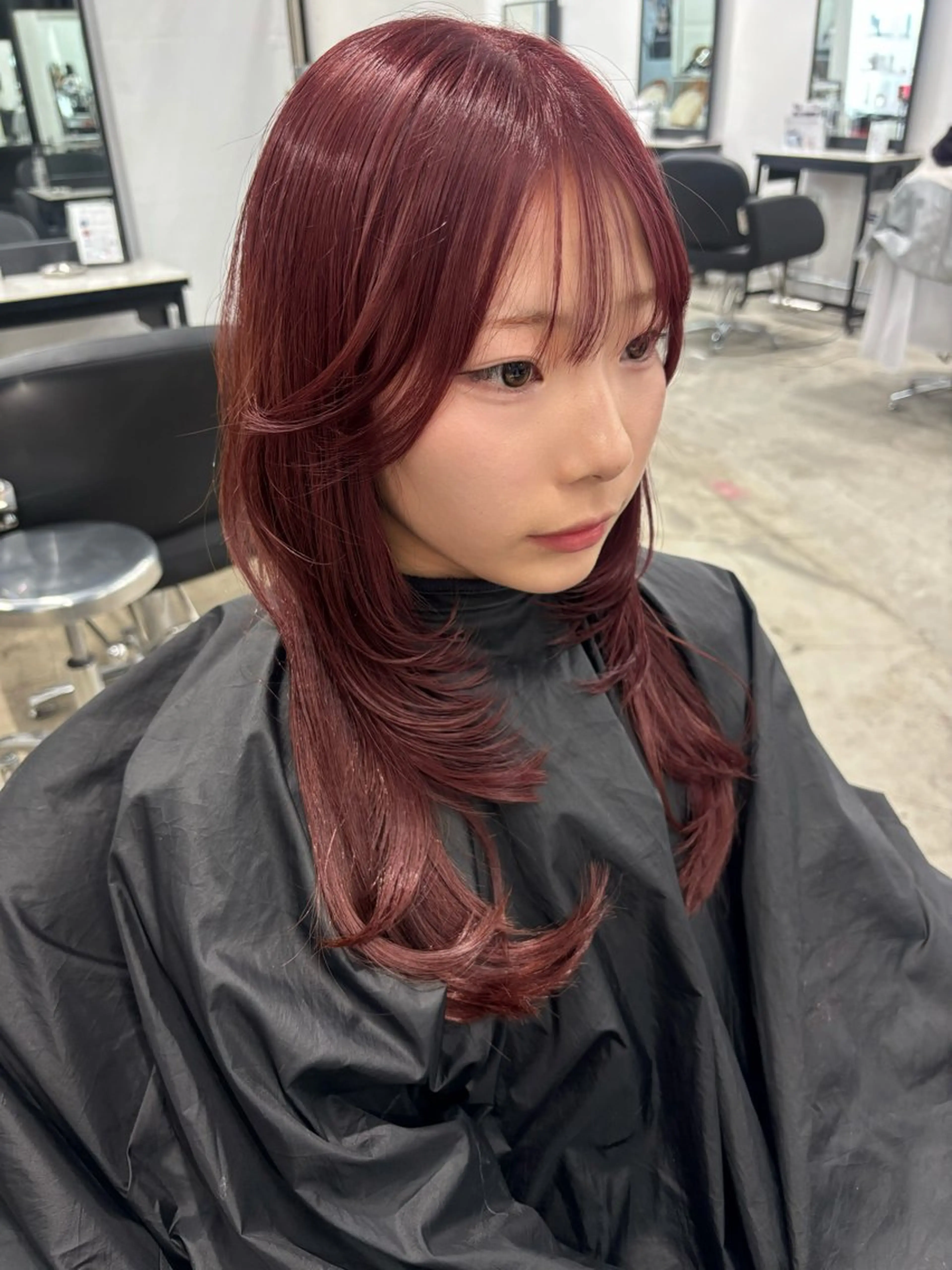 ロング カラー カット ヘアカラー ⭐︎似合わせカラー /レイヤー✩momoのヘアスタイル